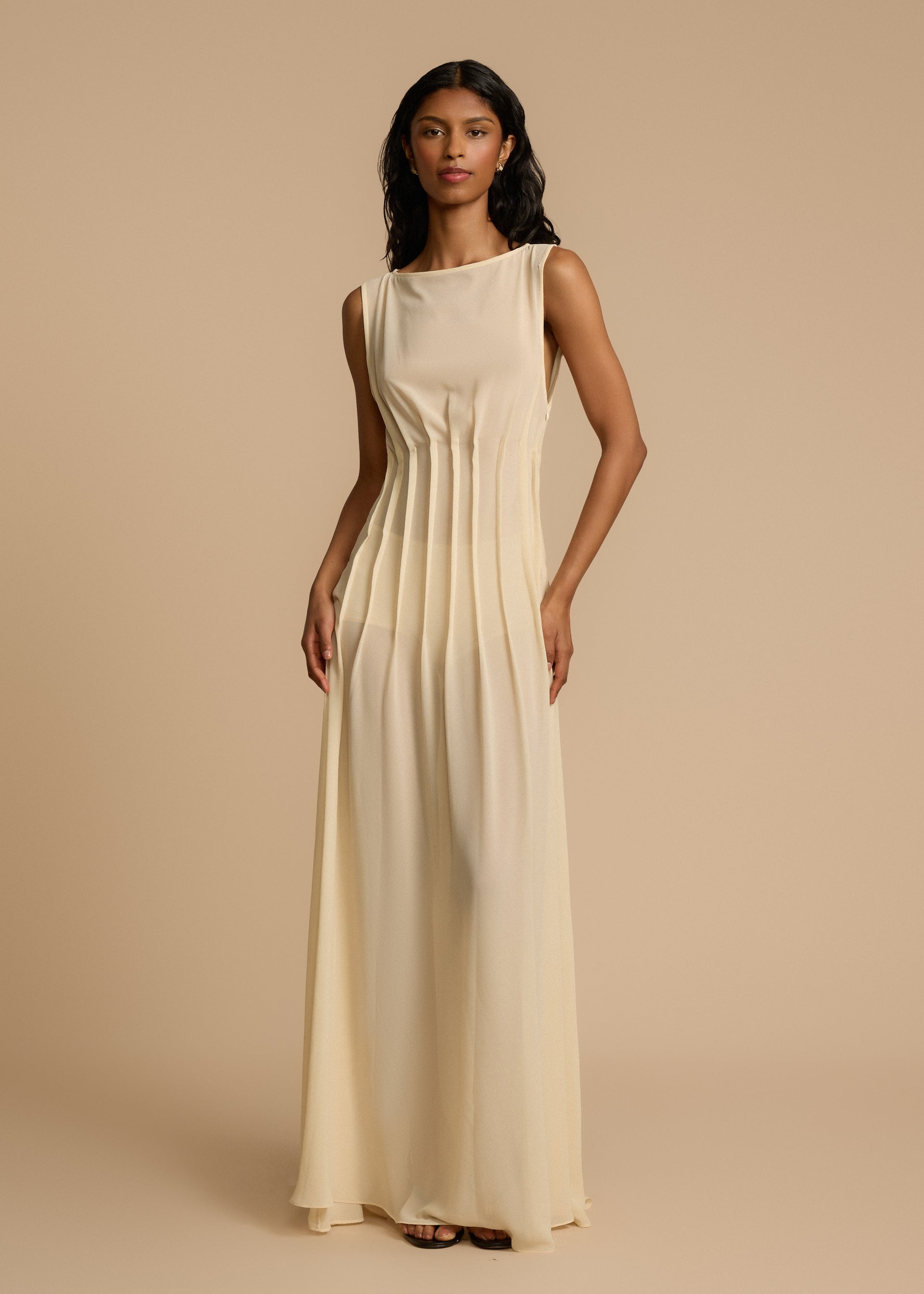 AUDREY DRESS CREAM