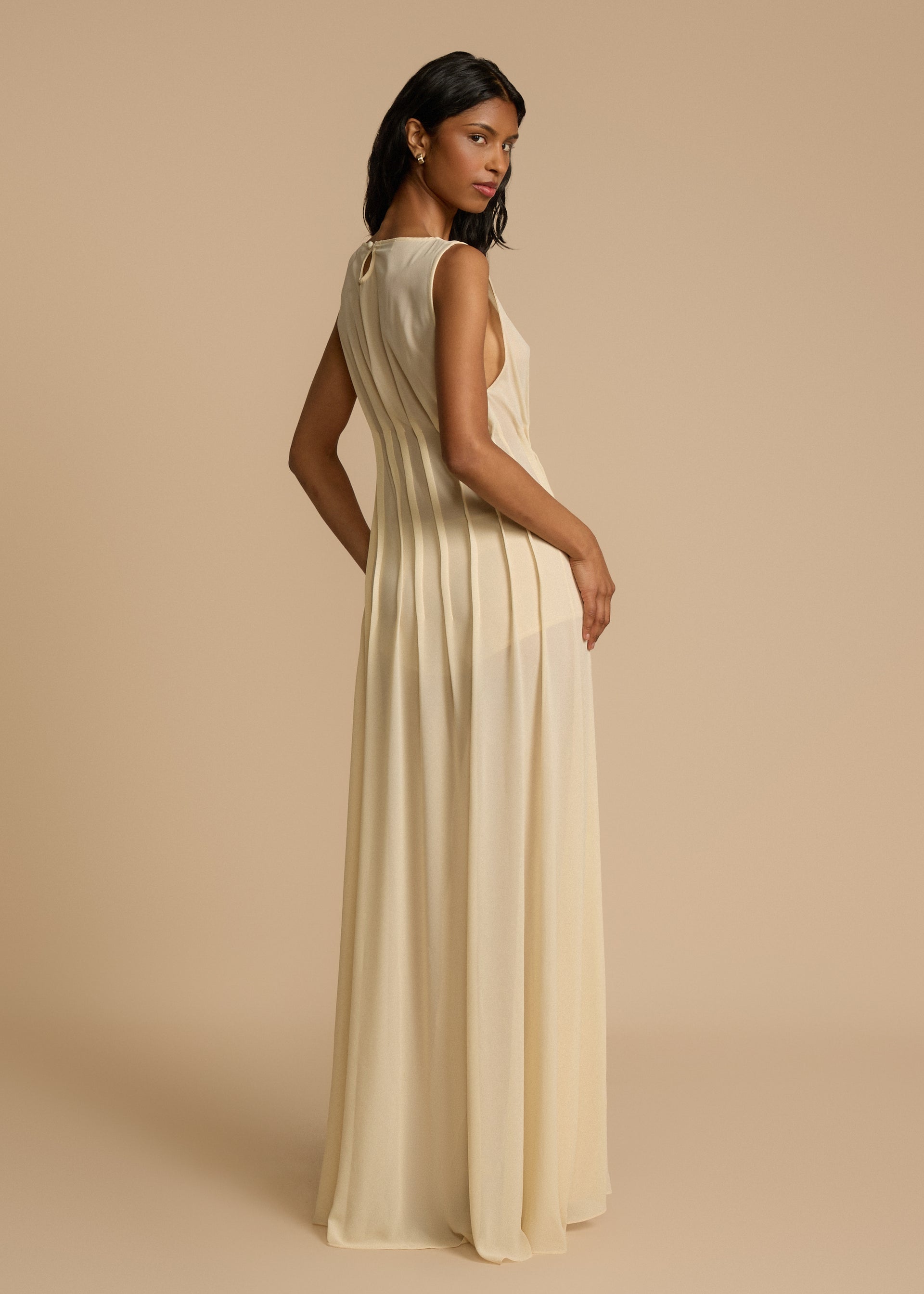 AUDREY DRESS CREAM