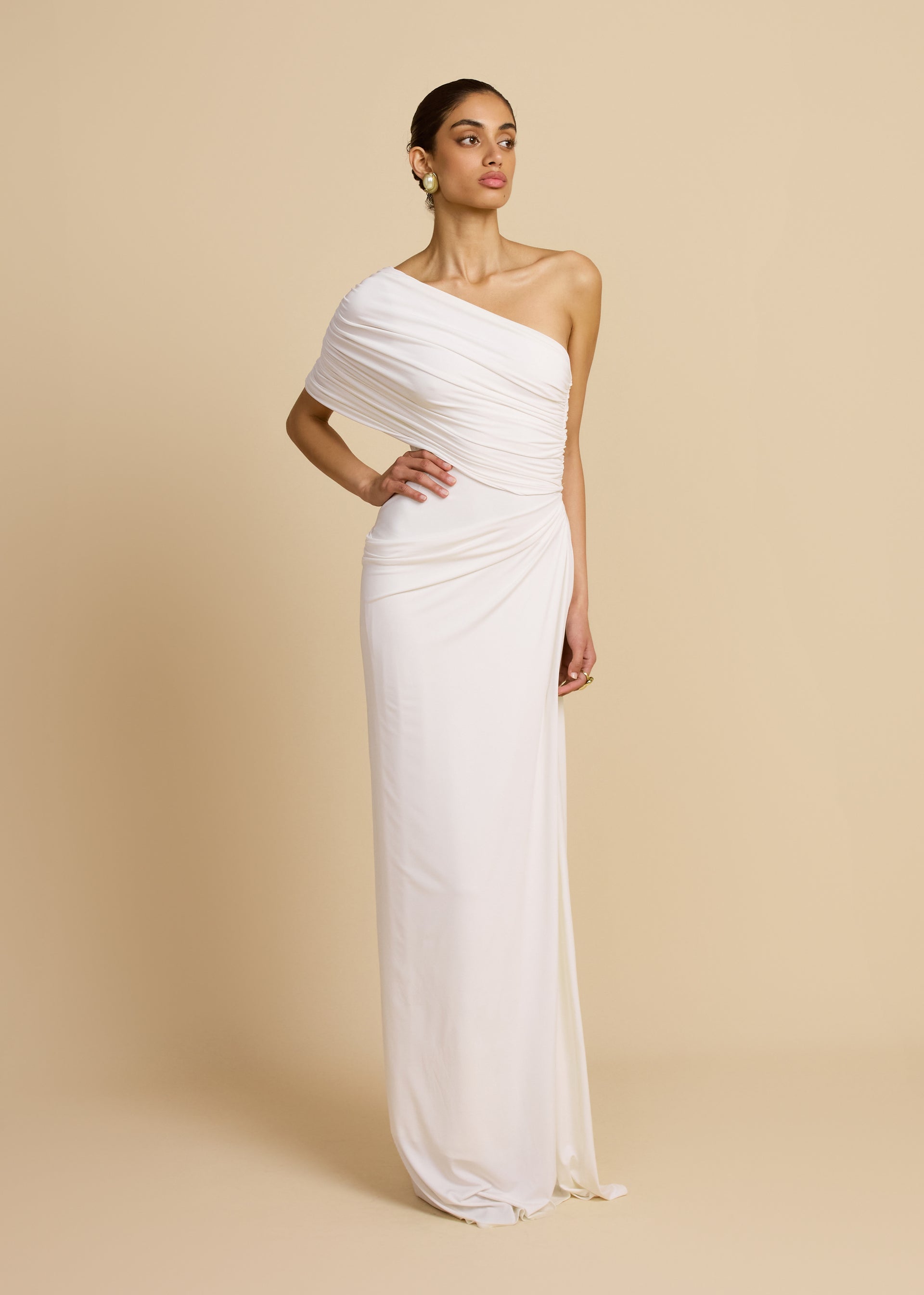 CHANTAL DRESS WHITE