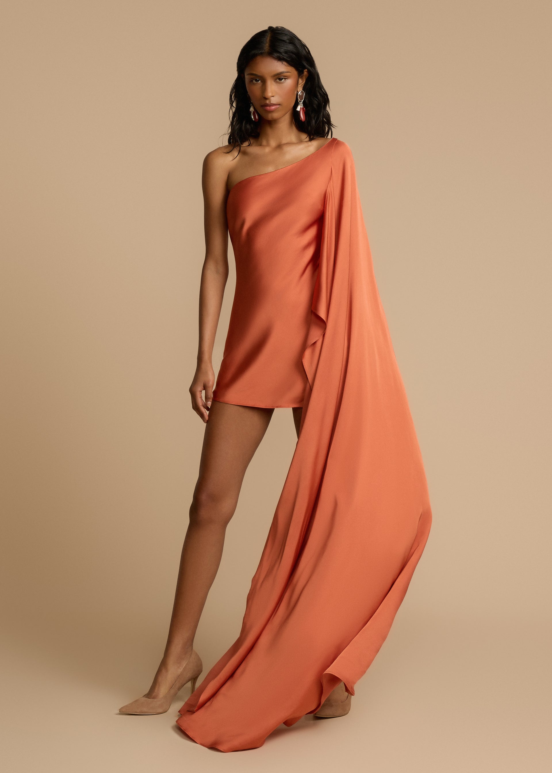 CYRA DRESS RUST