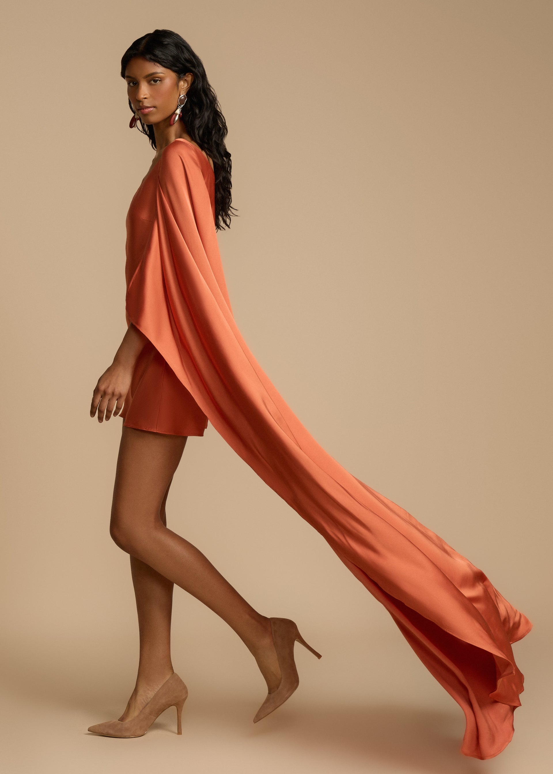 CYRA DRESS RUST