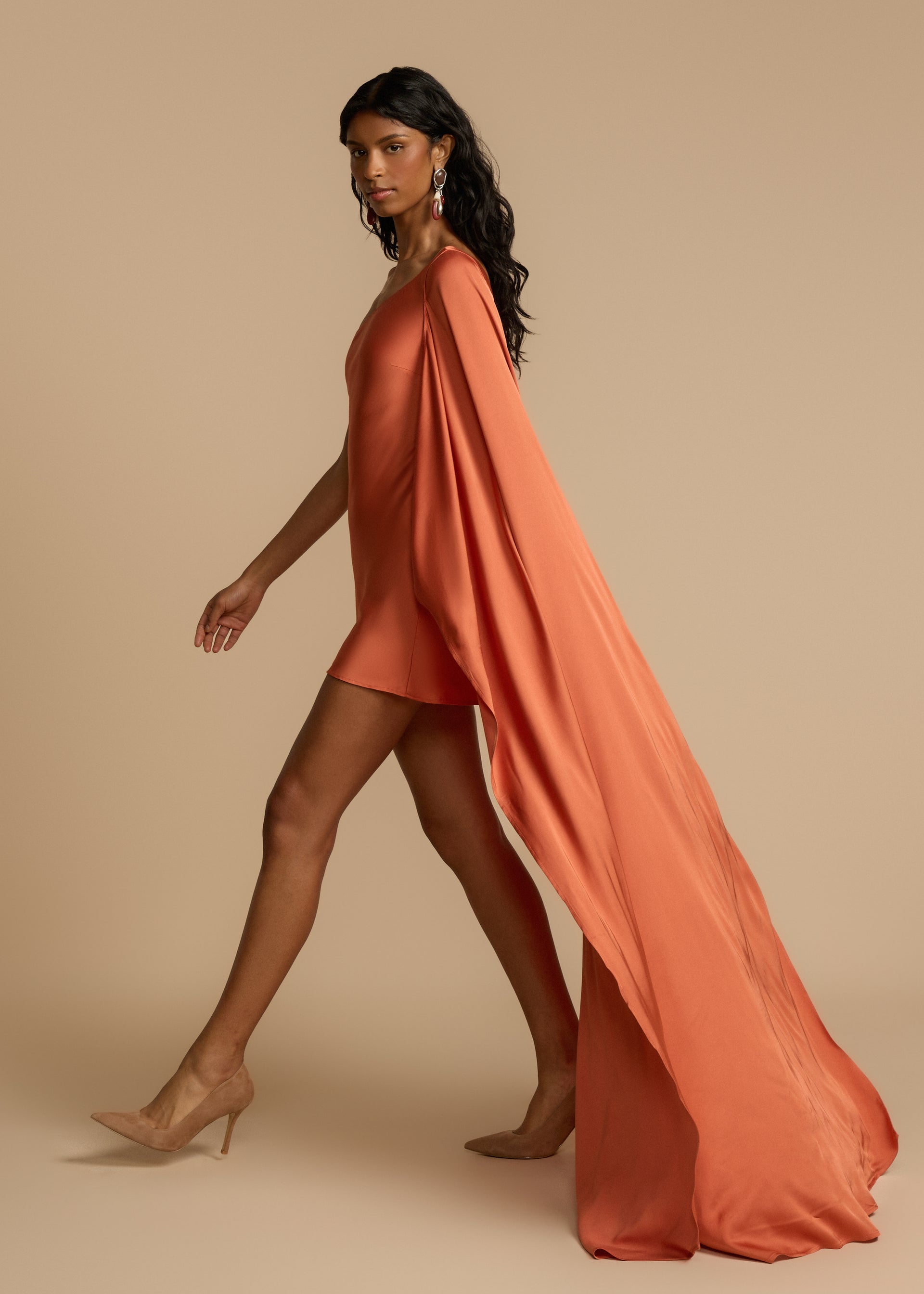 CYRA DRESS RUST