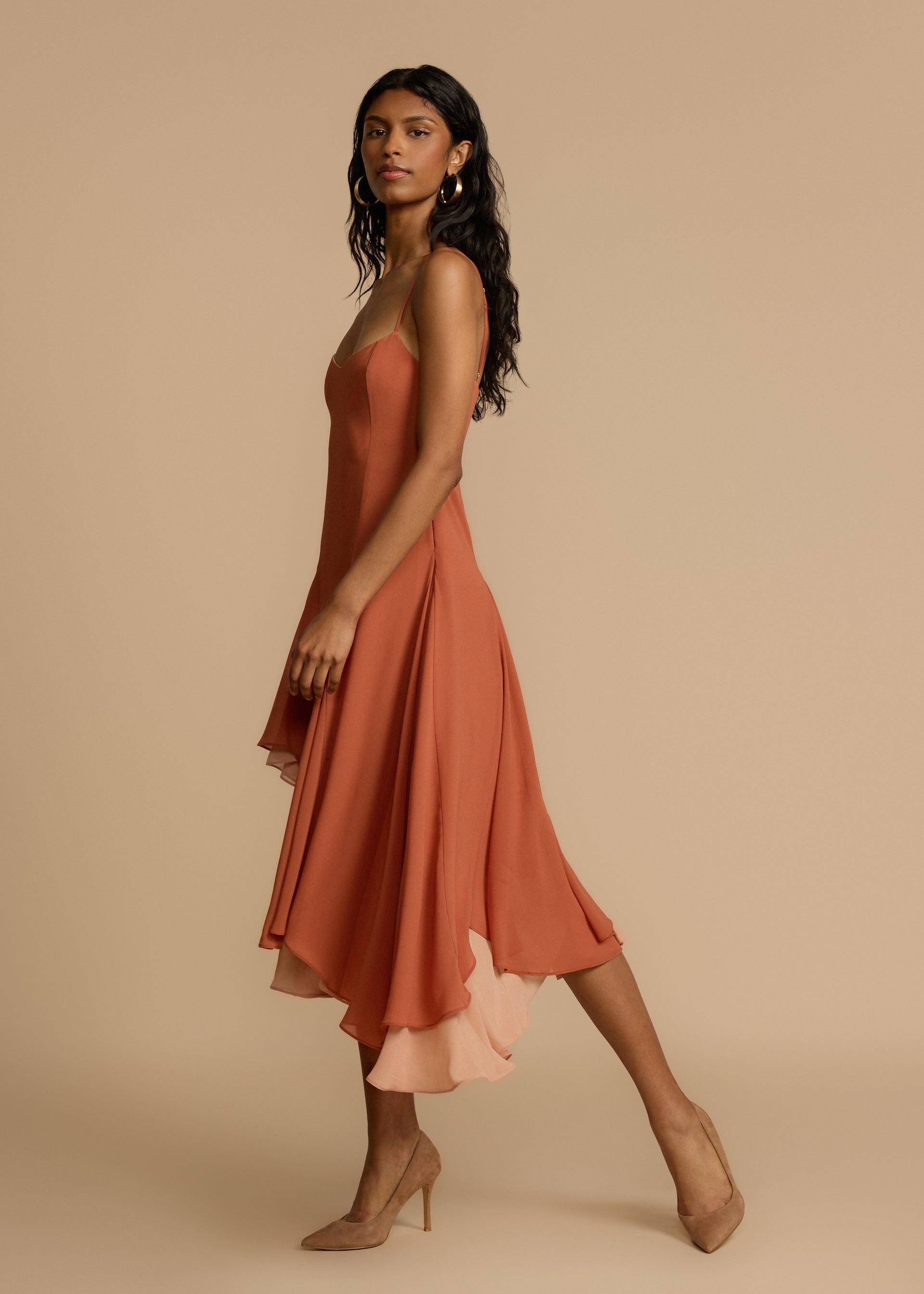 DANA DRESS PEACH