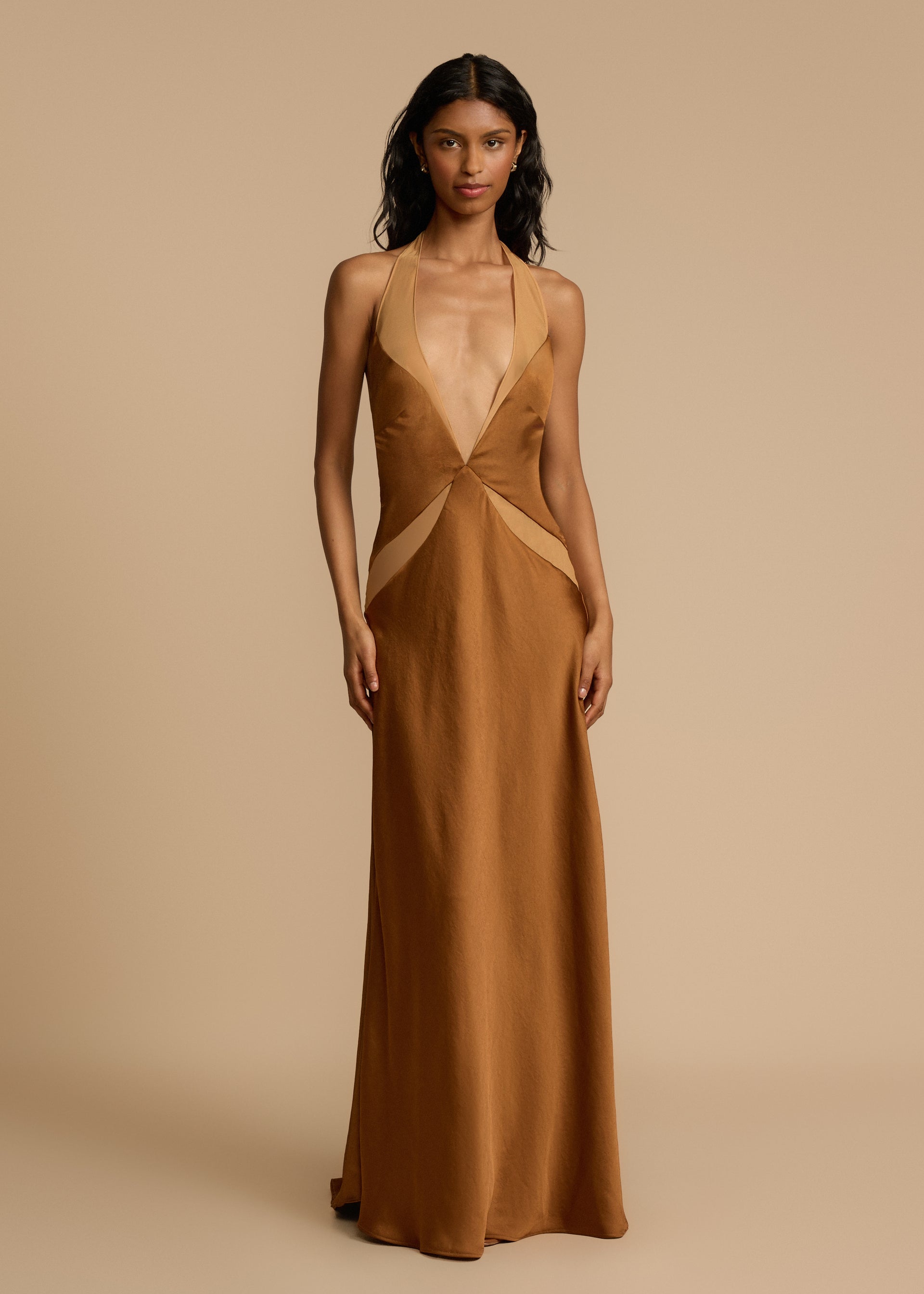 DEVORA DRESS TOFFEE
