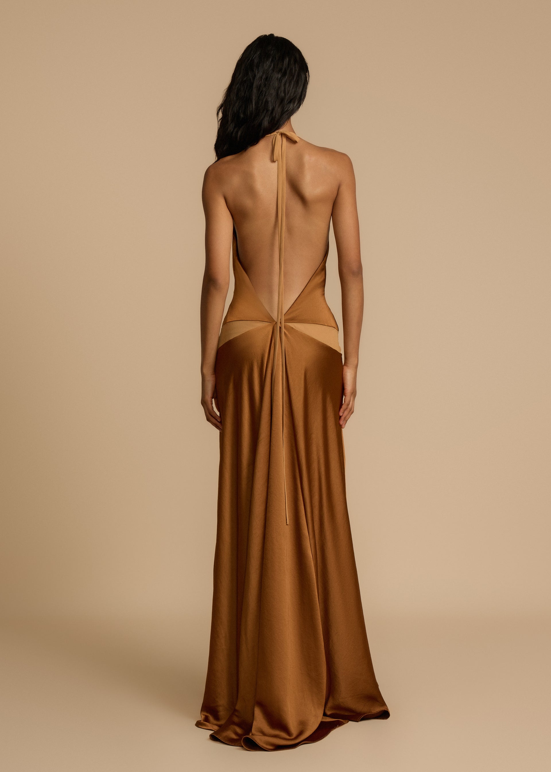 DEVORA DRESS TOFFEE