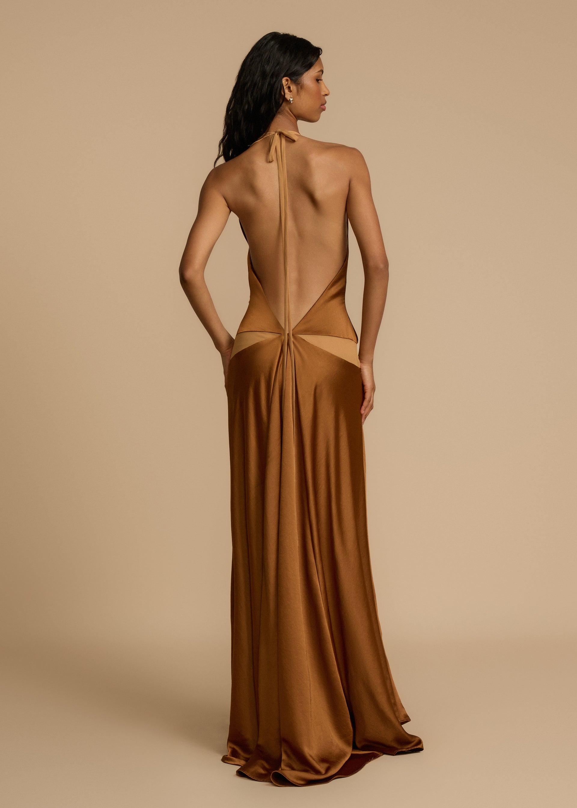 DEVORA DRESS TOFFEE