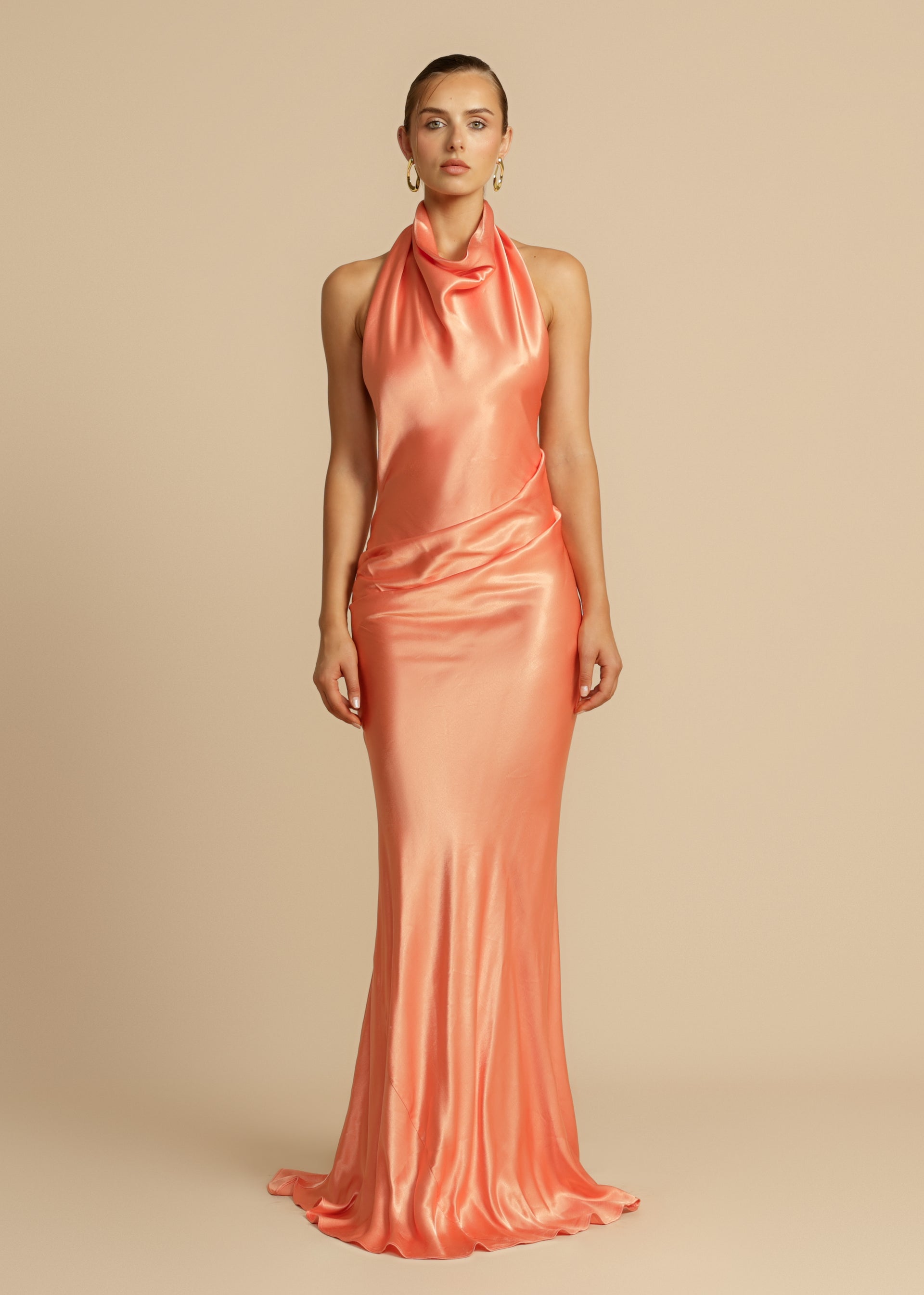 GAIA DRESS PAPAYA