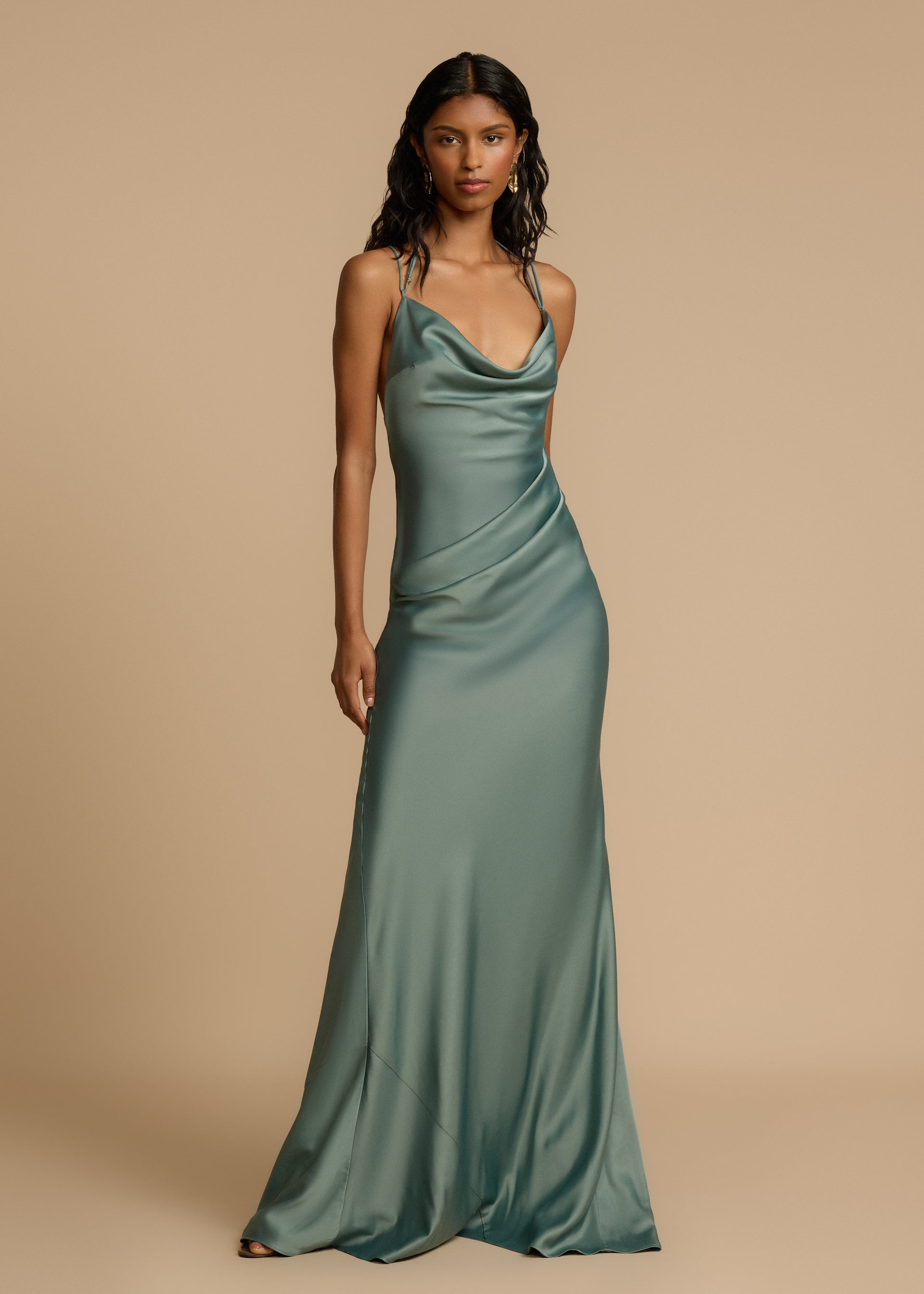 ISODORA DRESS TEAL