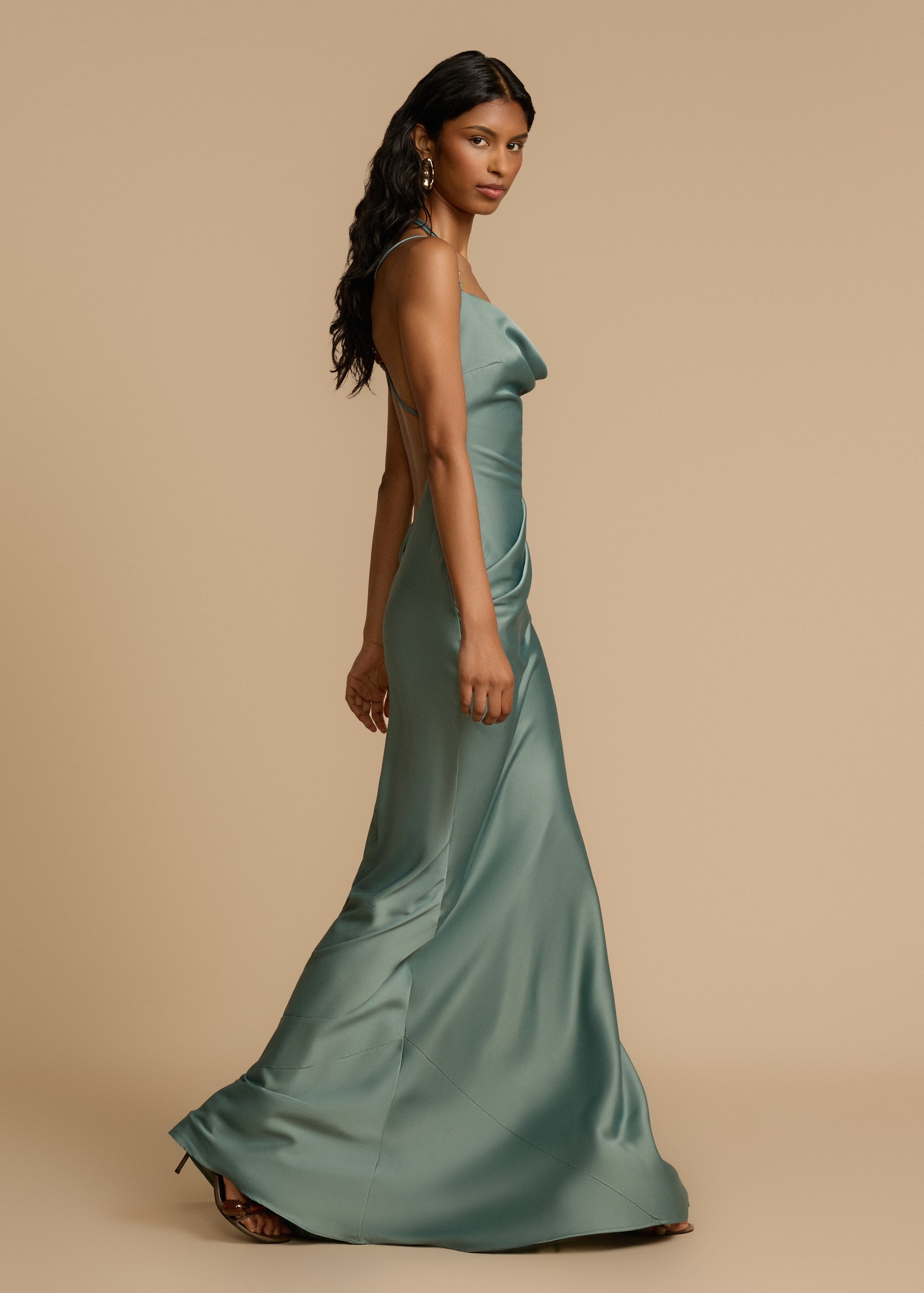 ISODORA DRESS TEAL