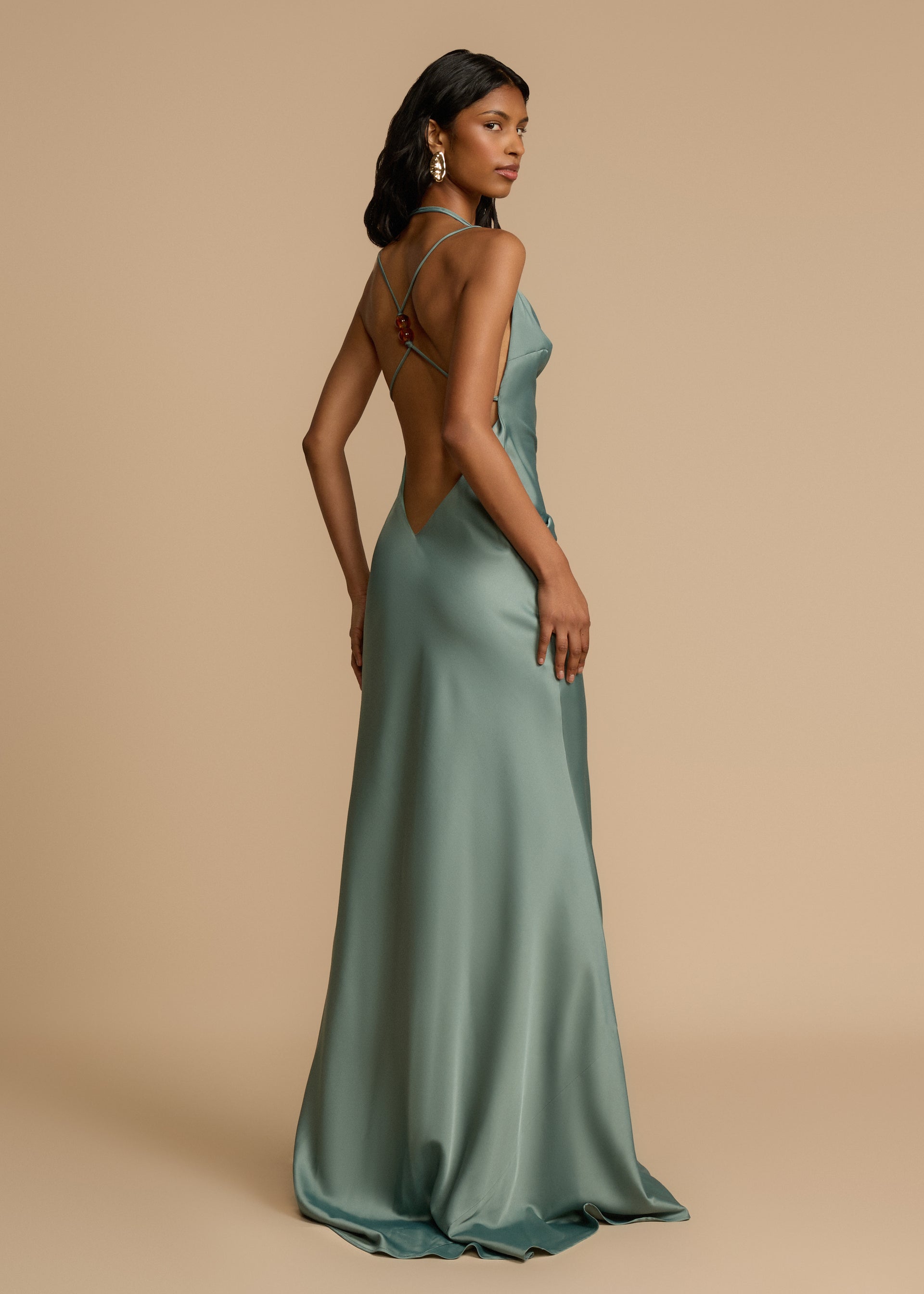 ISODORA DRESS TEAL