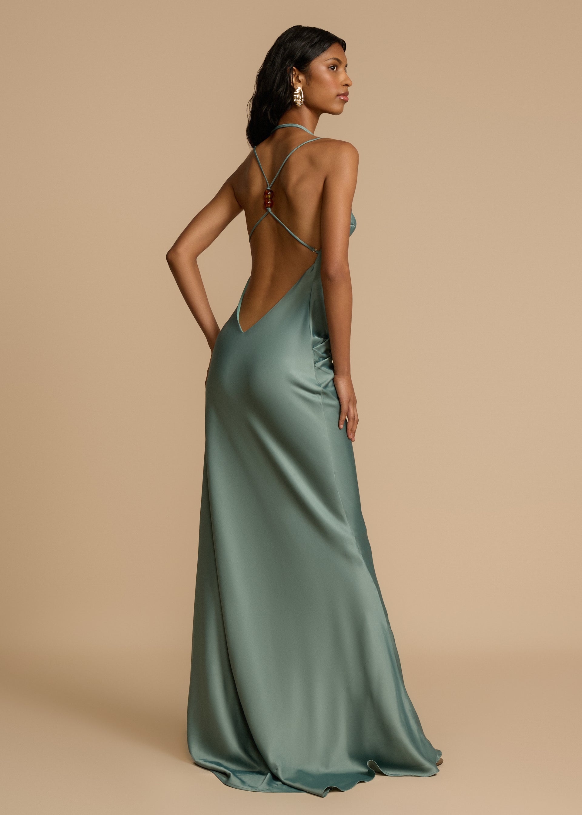 ISODORA DRESS TEAL