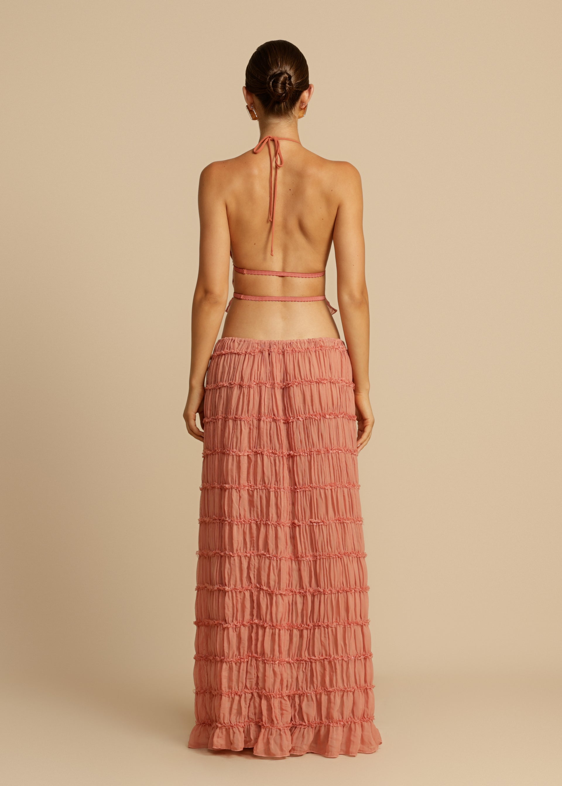 JULIETTE SKIRT PEACH