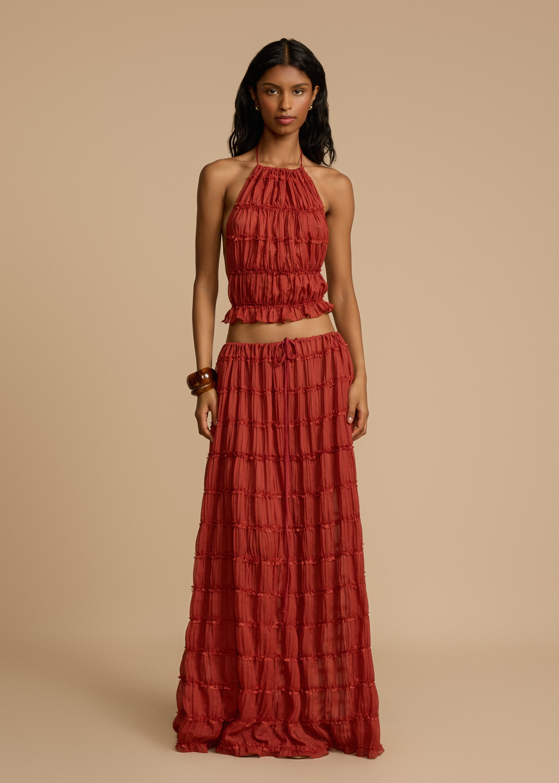 JULIETTE SKIRT RED