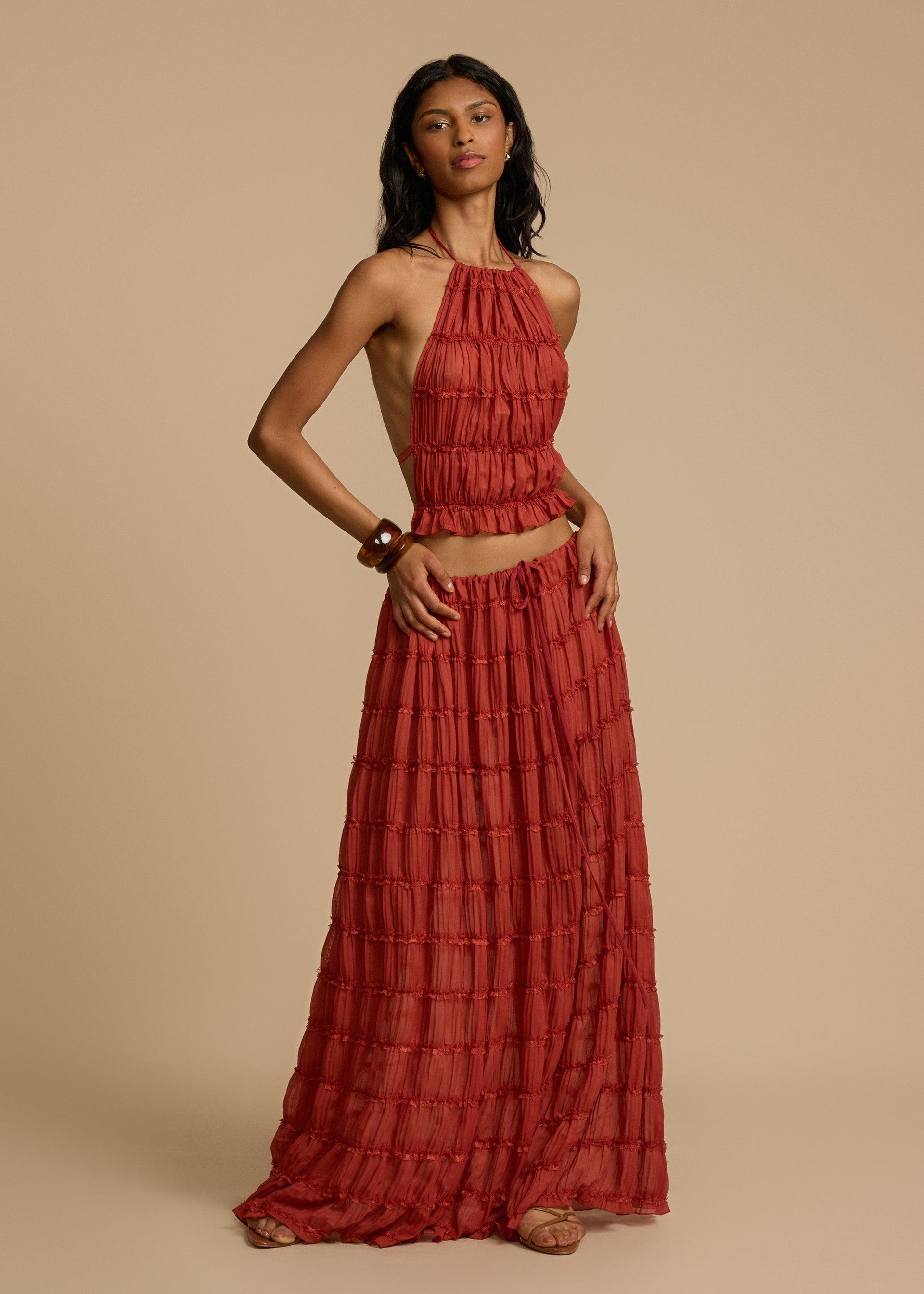 JULIETTE SKIRT RED