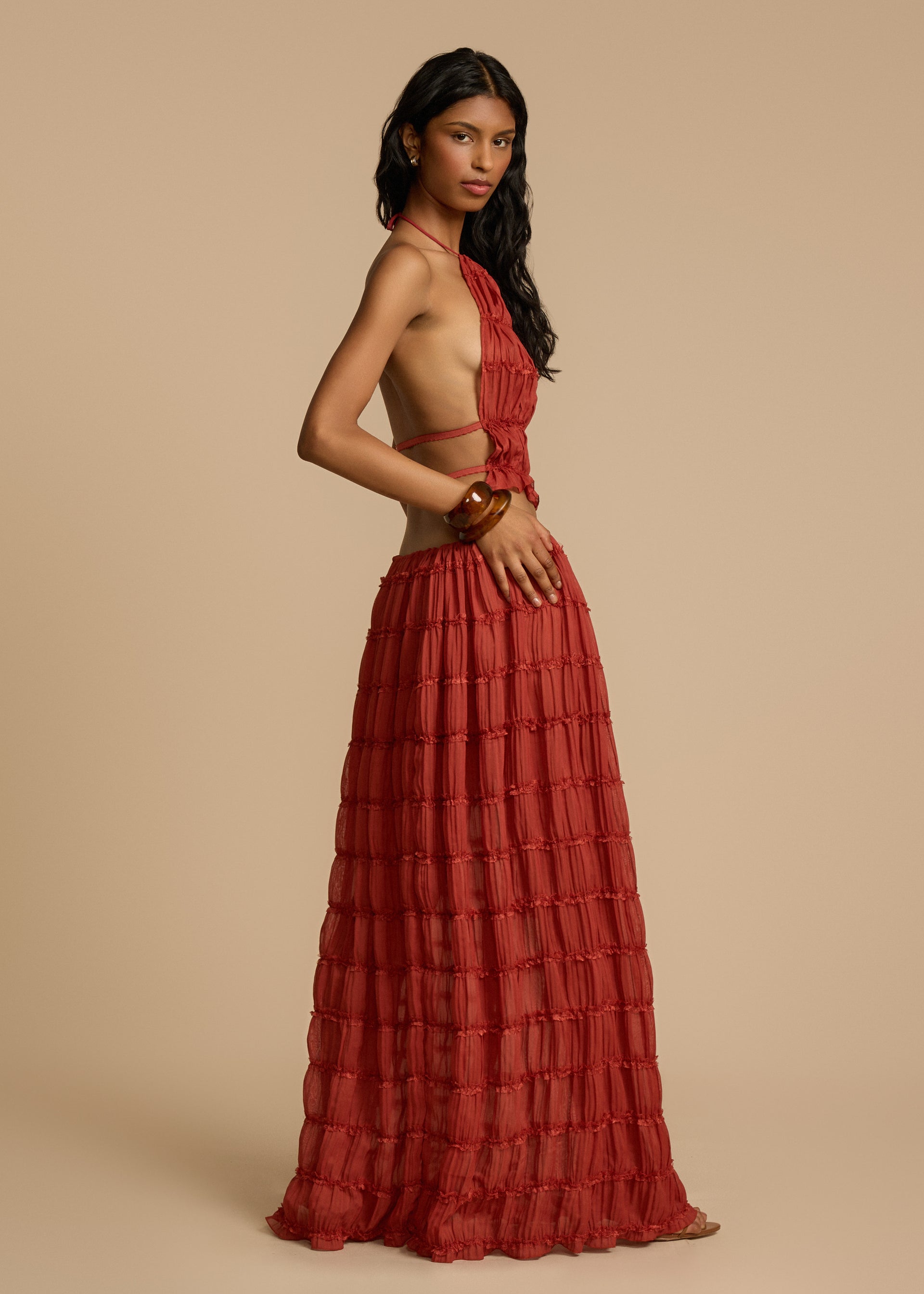 JULIETTE SKIRT RED
