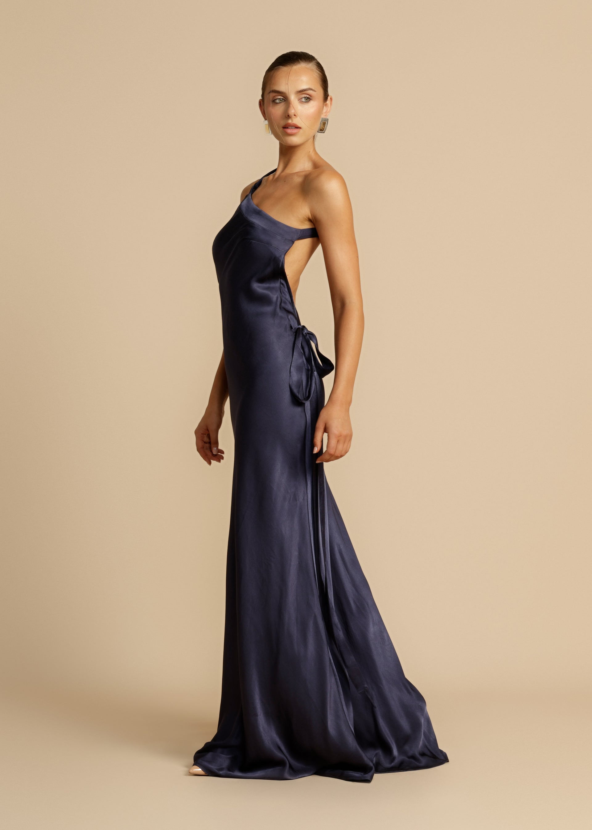 MONIQUE DRESS NAVY