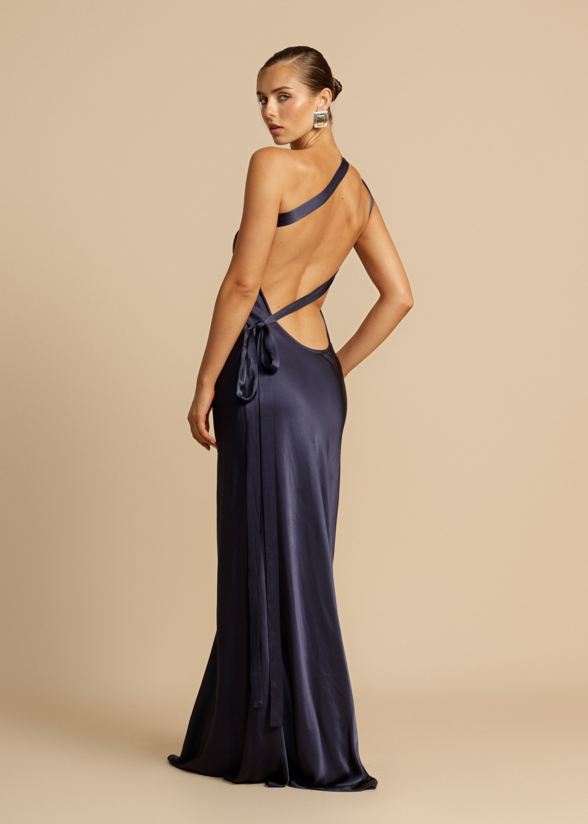 MONIQUE DRESS NAVY