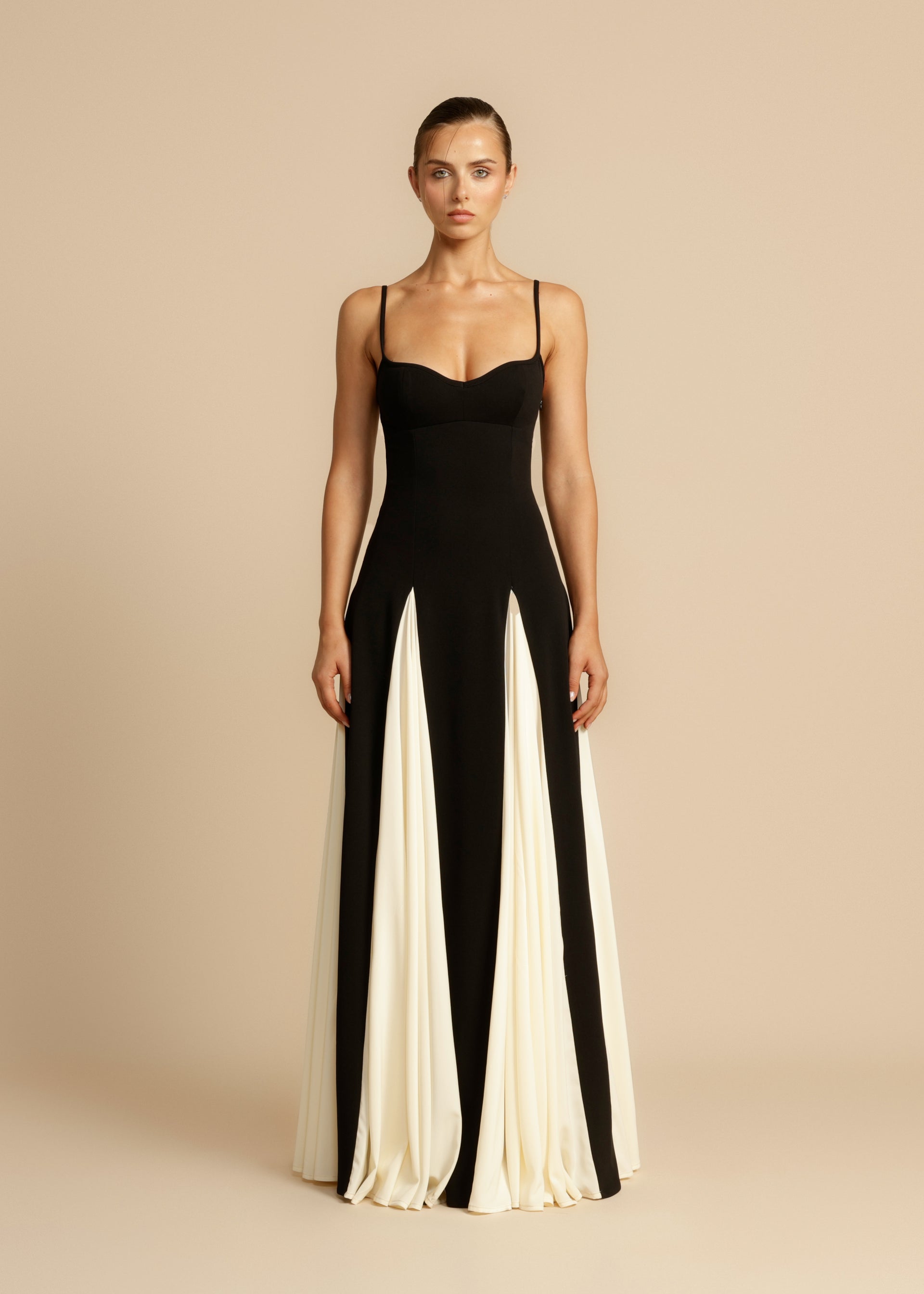 PRE ORDER - PALOMA DRESS B&W