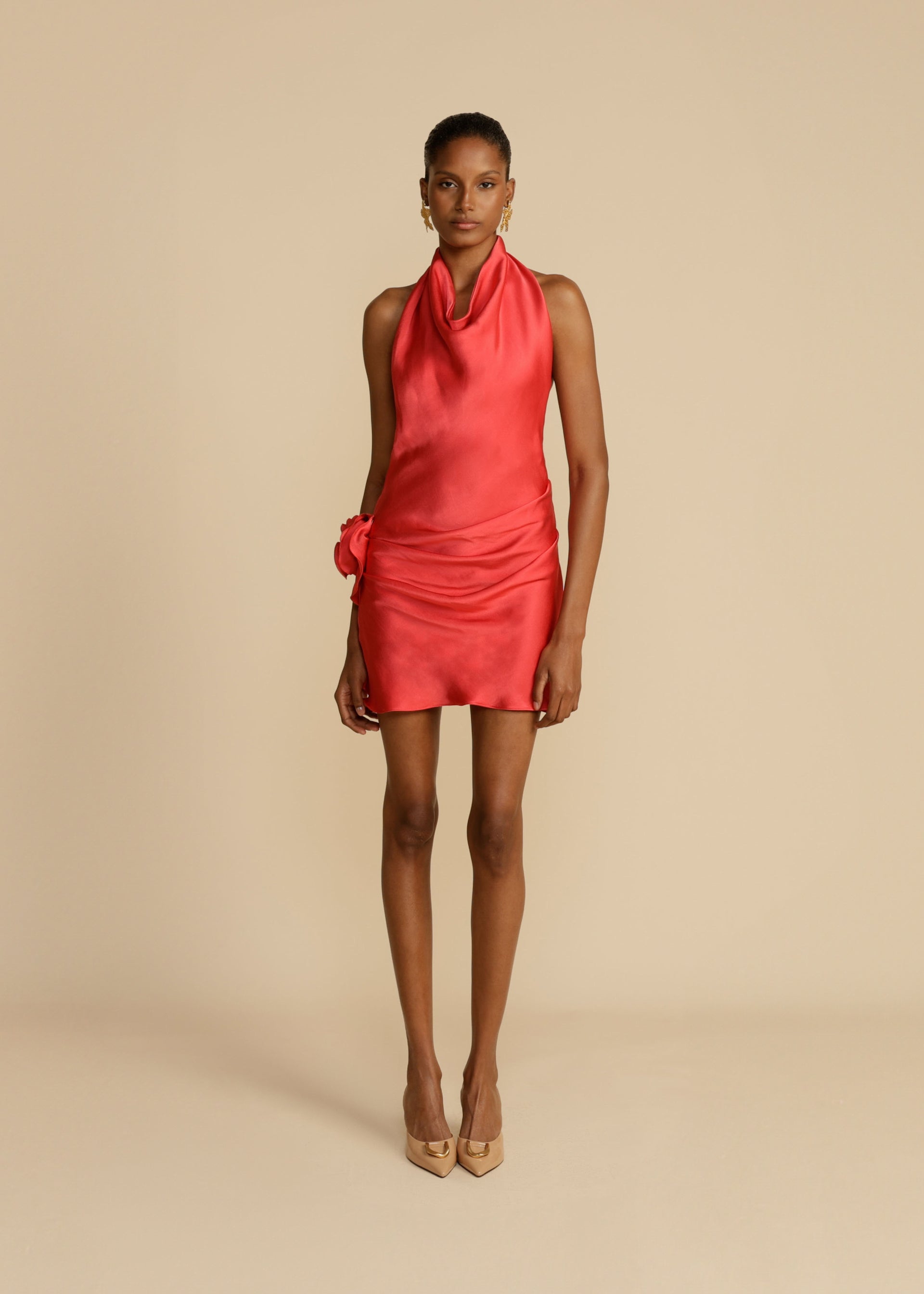 ROSA DRESS RED