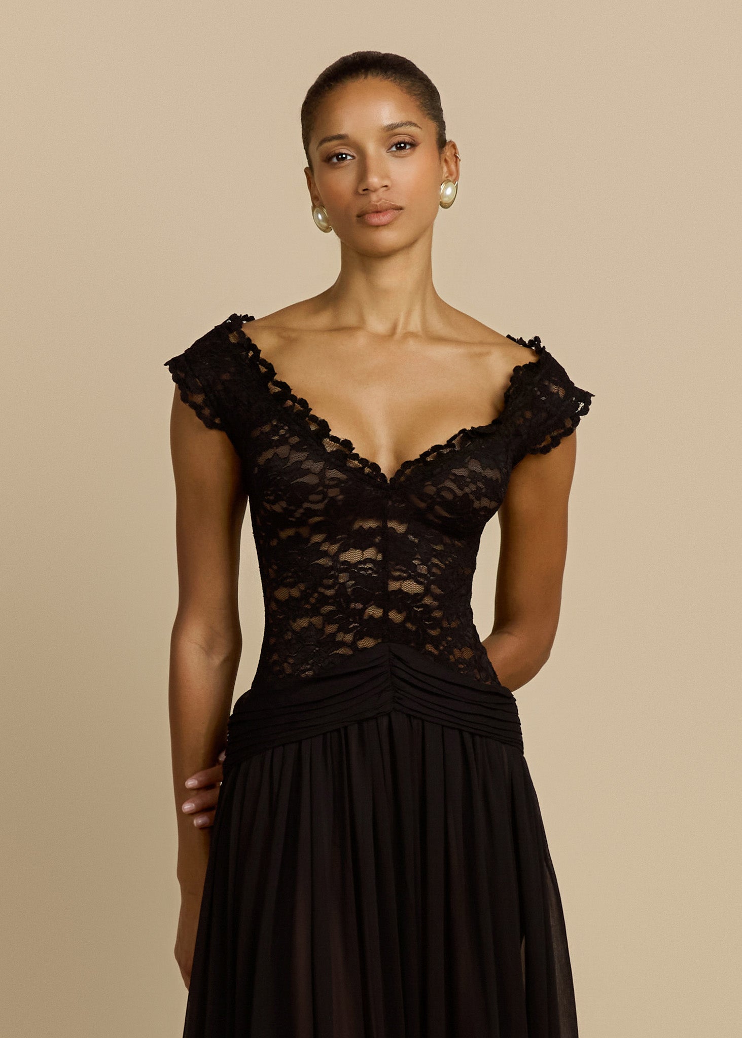 ARABELLA DRESS BLACK