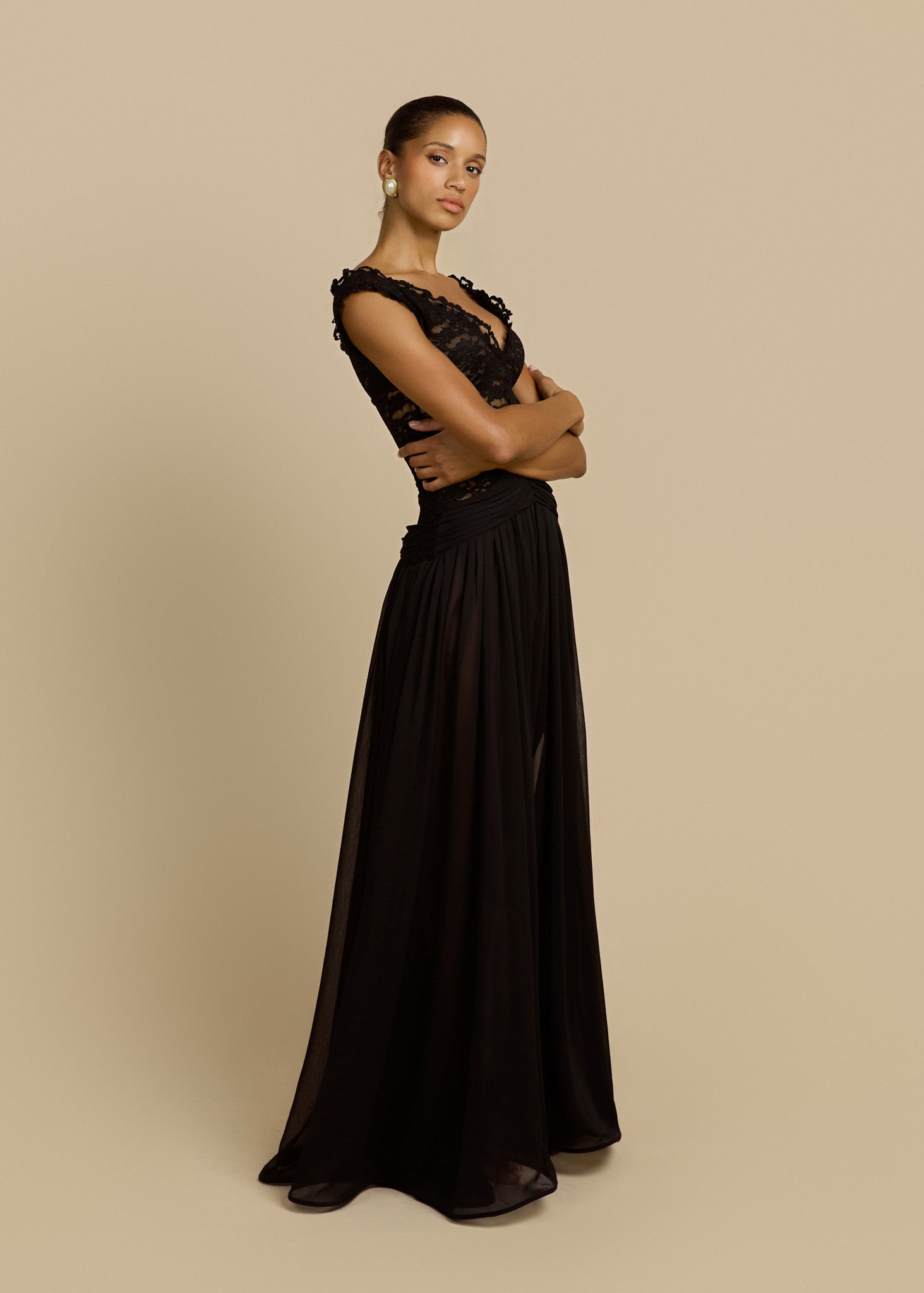 ARABELLA DRESS BLACK
