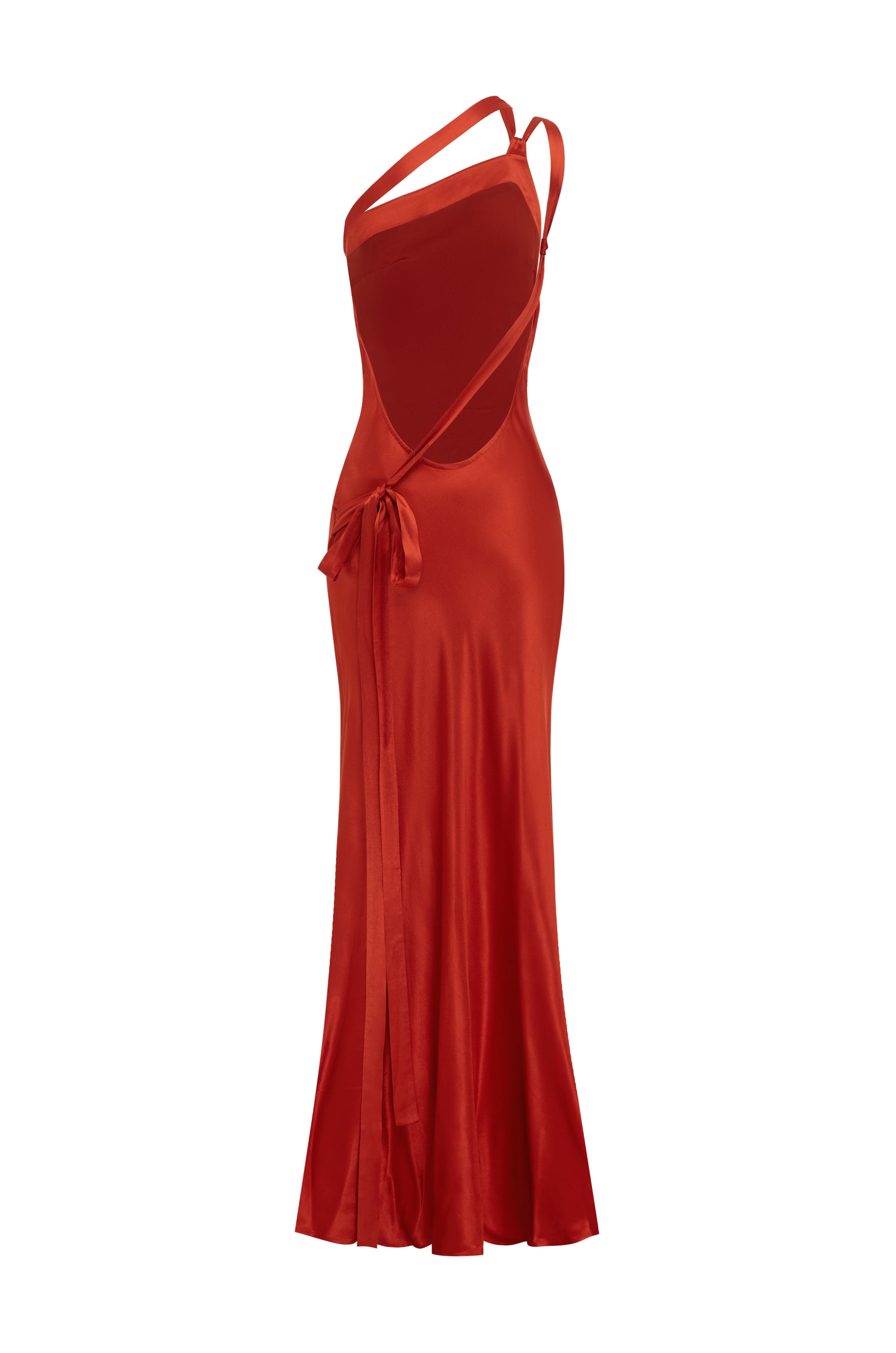 MONIQUE DRESS RUST