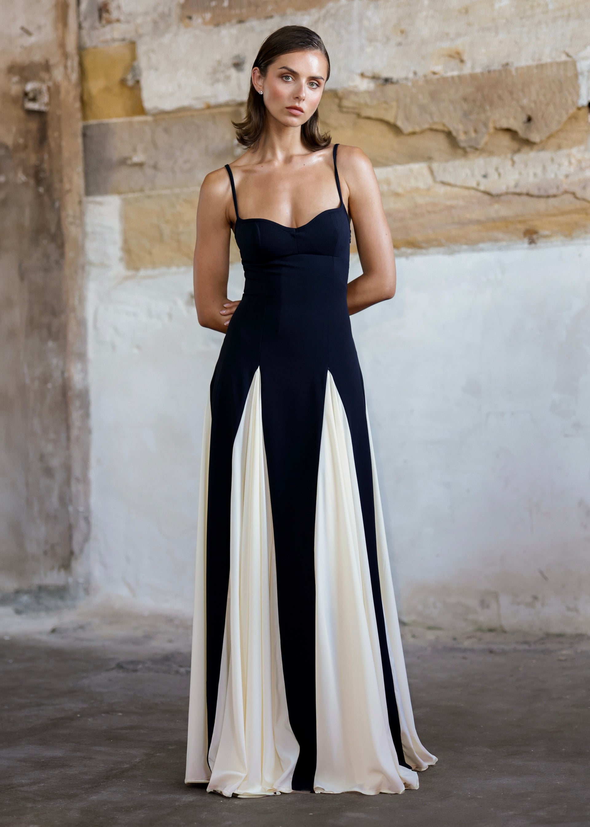 PRE ORDER - PALOMA DRESS B&W