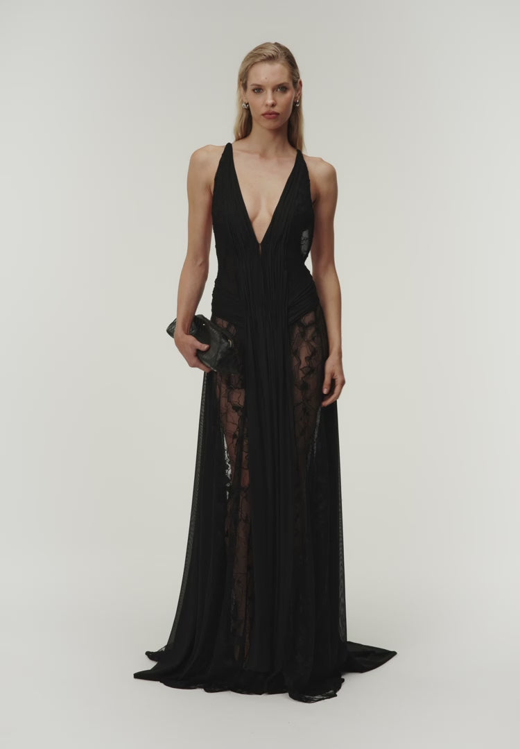 arcina ori black dress ISLA – vendor-V. Chapman Arcina Ori Arabella Dress Suitable For Height:140cm 7-8 YEARS Women's summer polyester lace