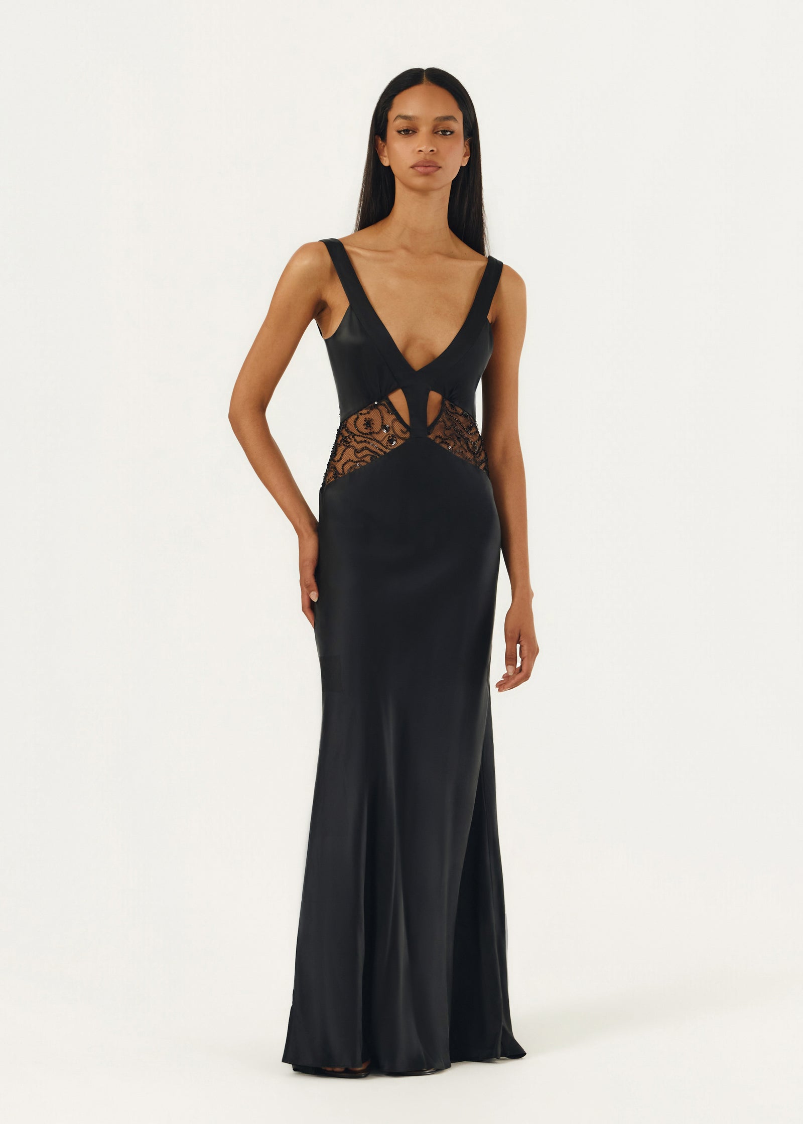 NEFELI DRESS BLACK