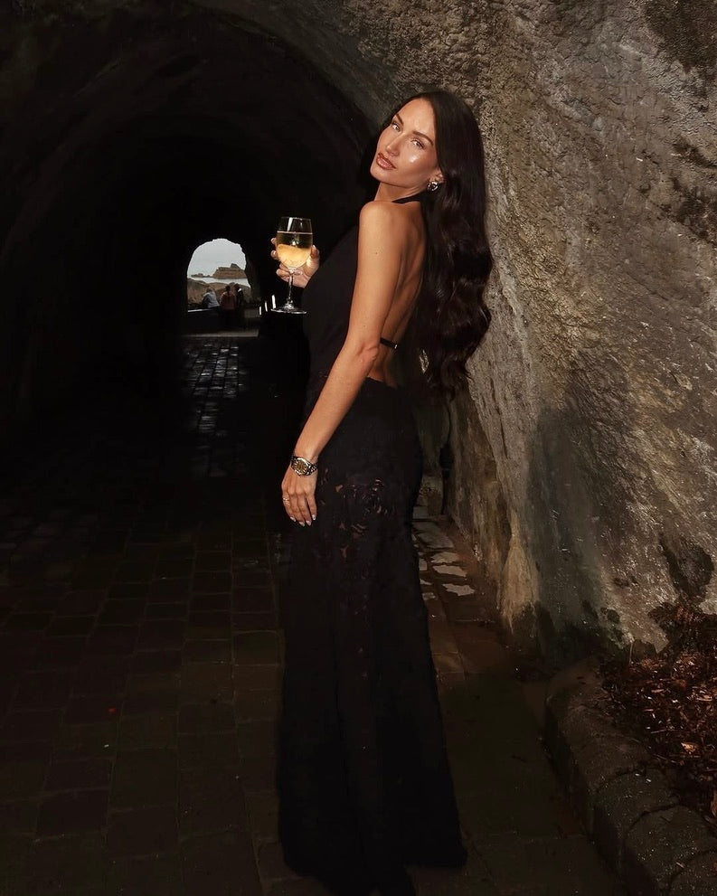 arcina ori black lace dress ISLA DRESS Black L