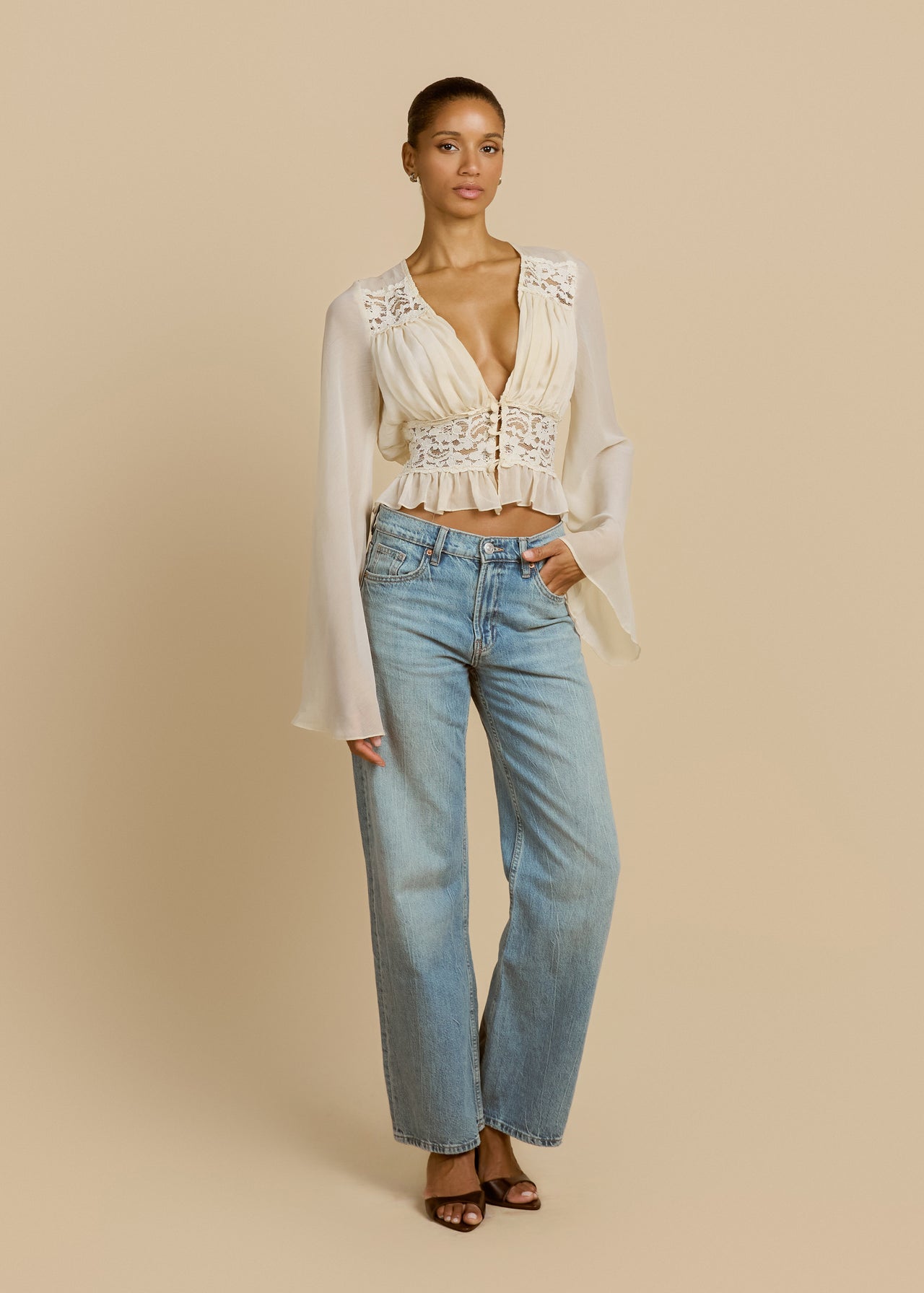 ALESSANDRA TOP IVORY