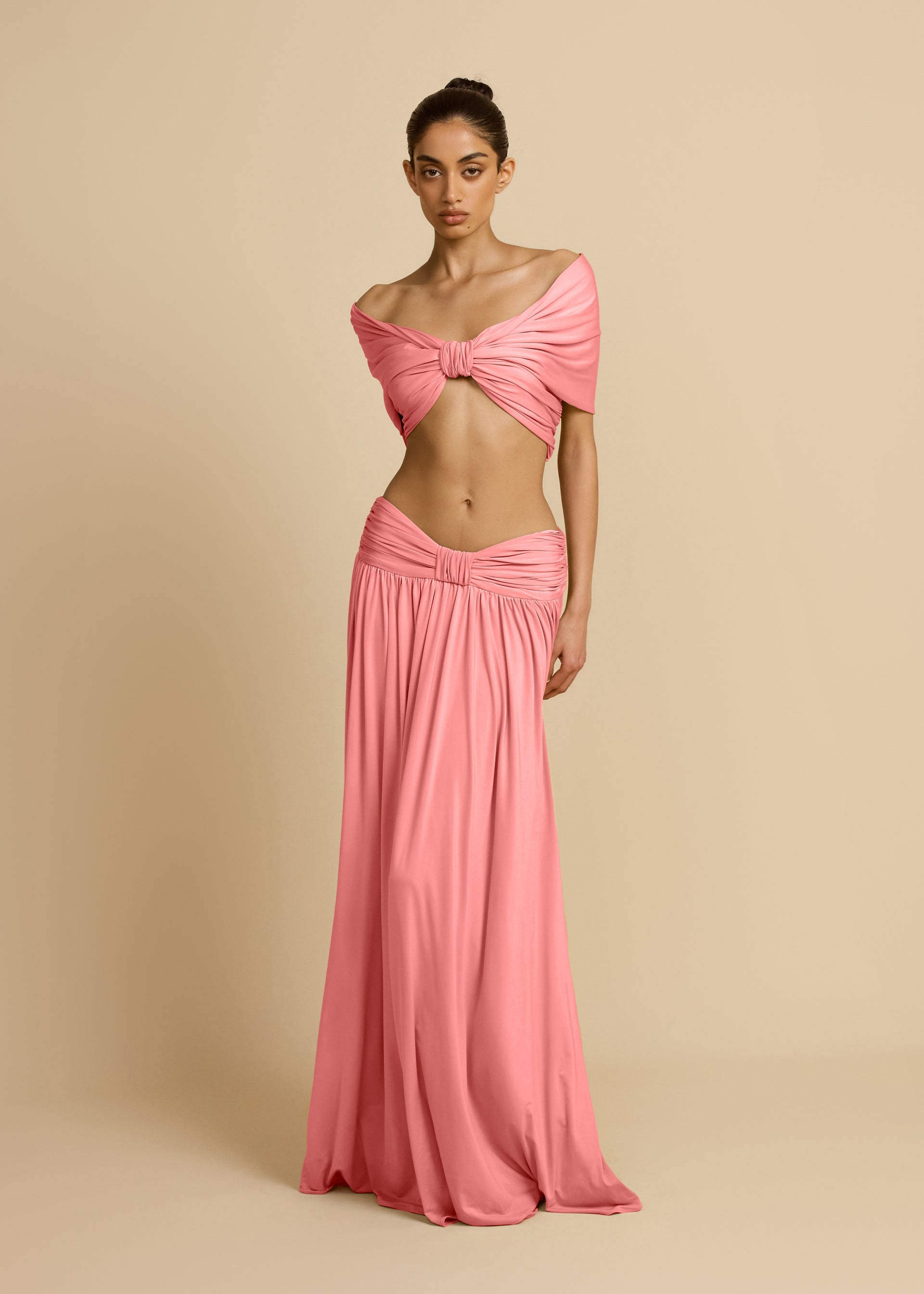 ALESSIA SKIRT DUSTY PINK