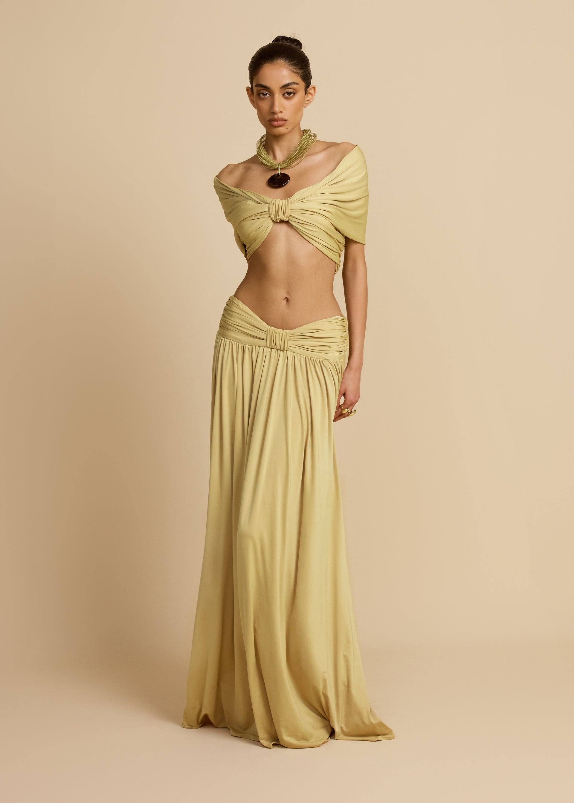 ALESSIA SKIRT SAND