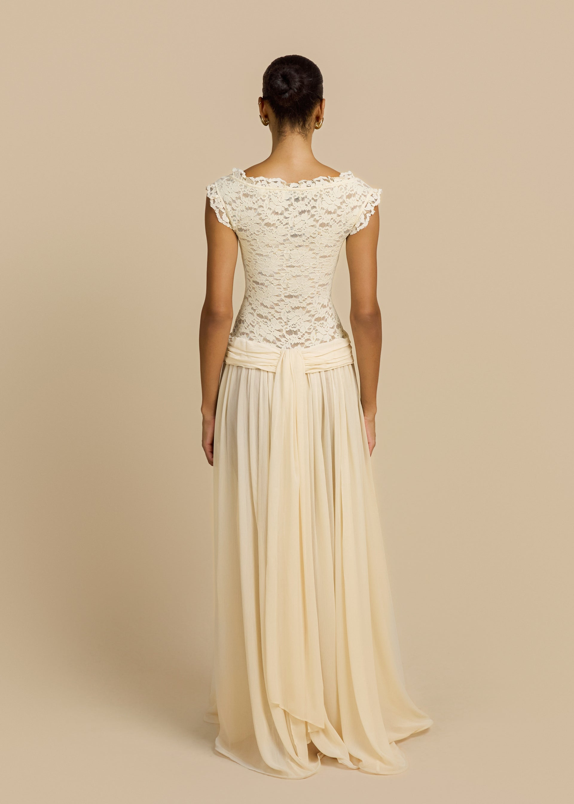 ARABELLA DRESS BEIGE