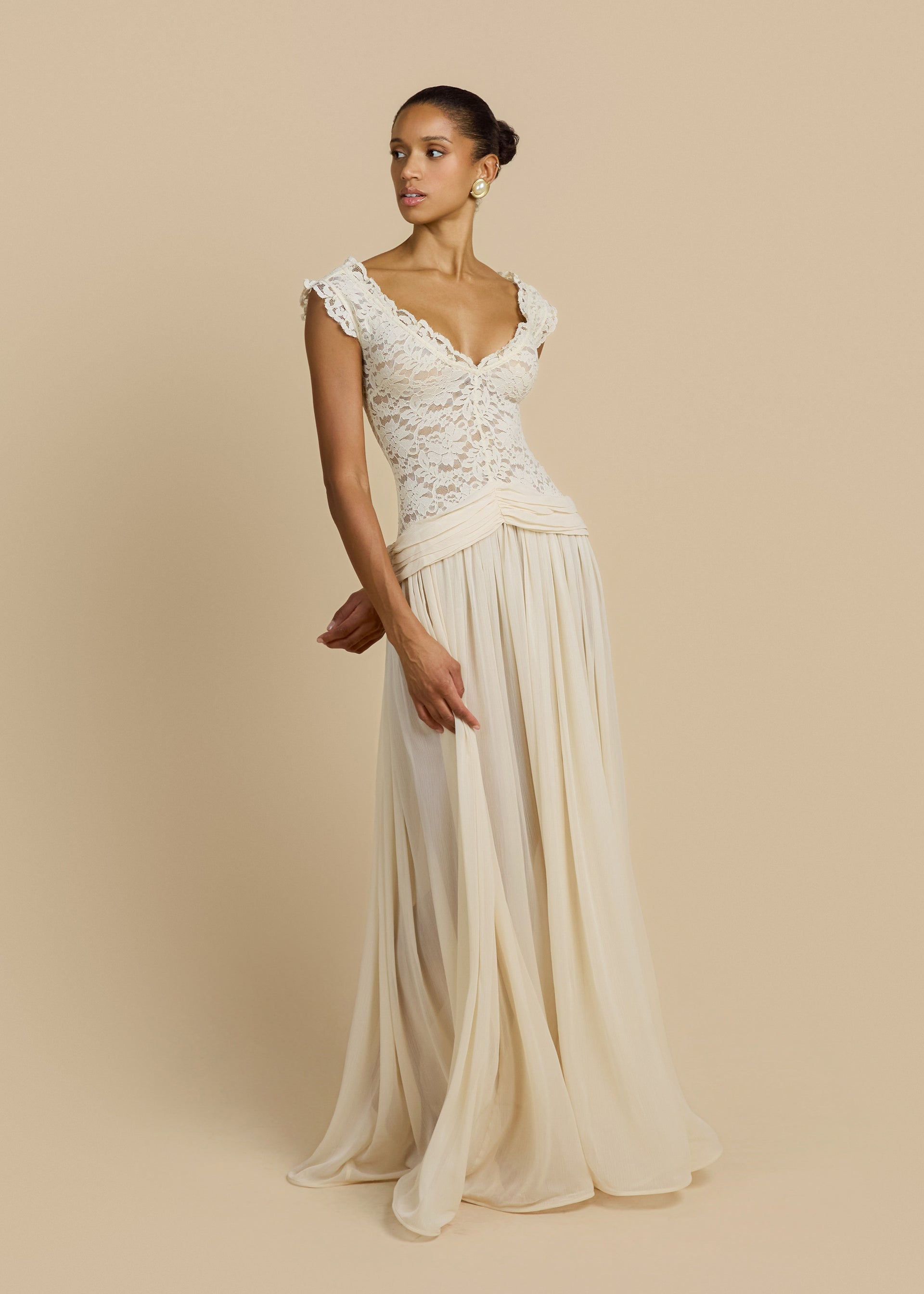 ARABELLA DRESS CREAM