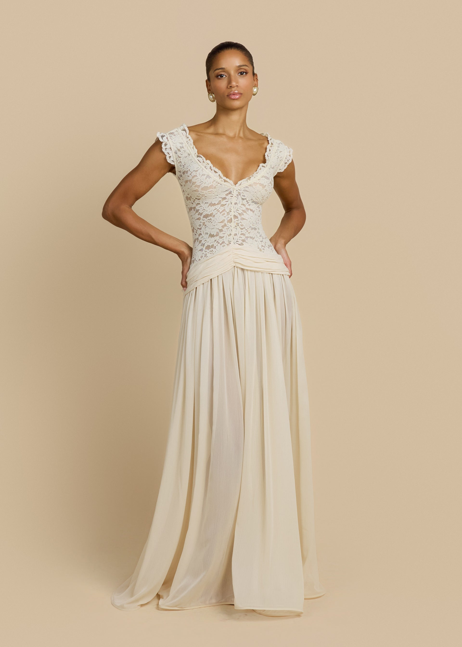 ARABELLA DRESS CREAM