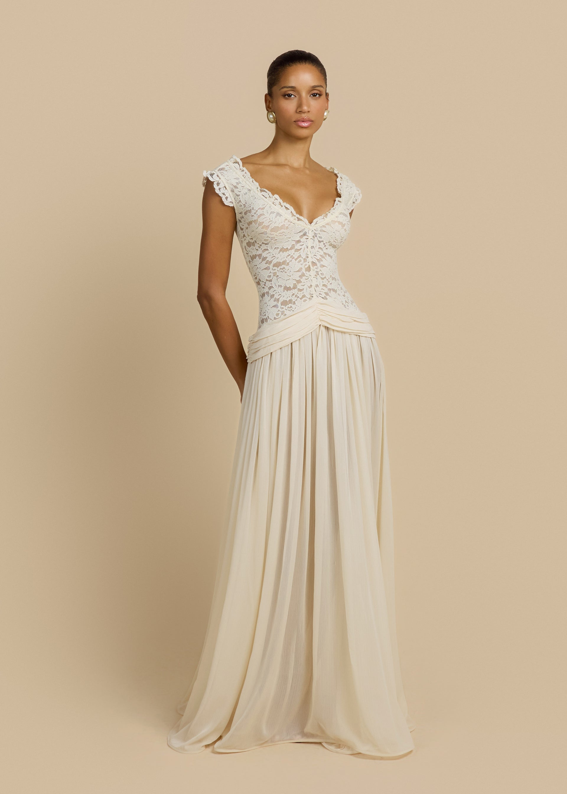 ARABELLA DRESS CREAM