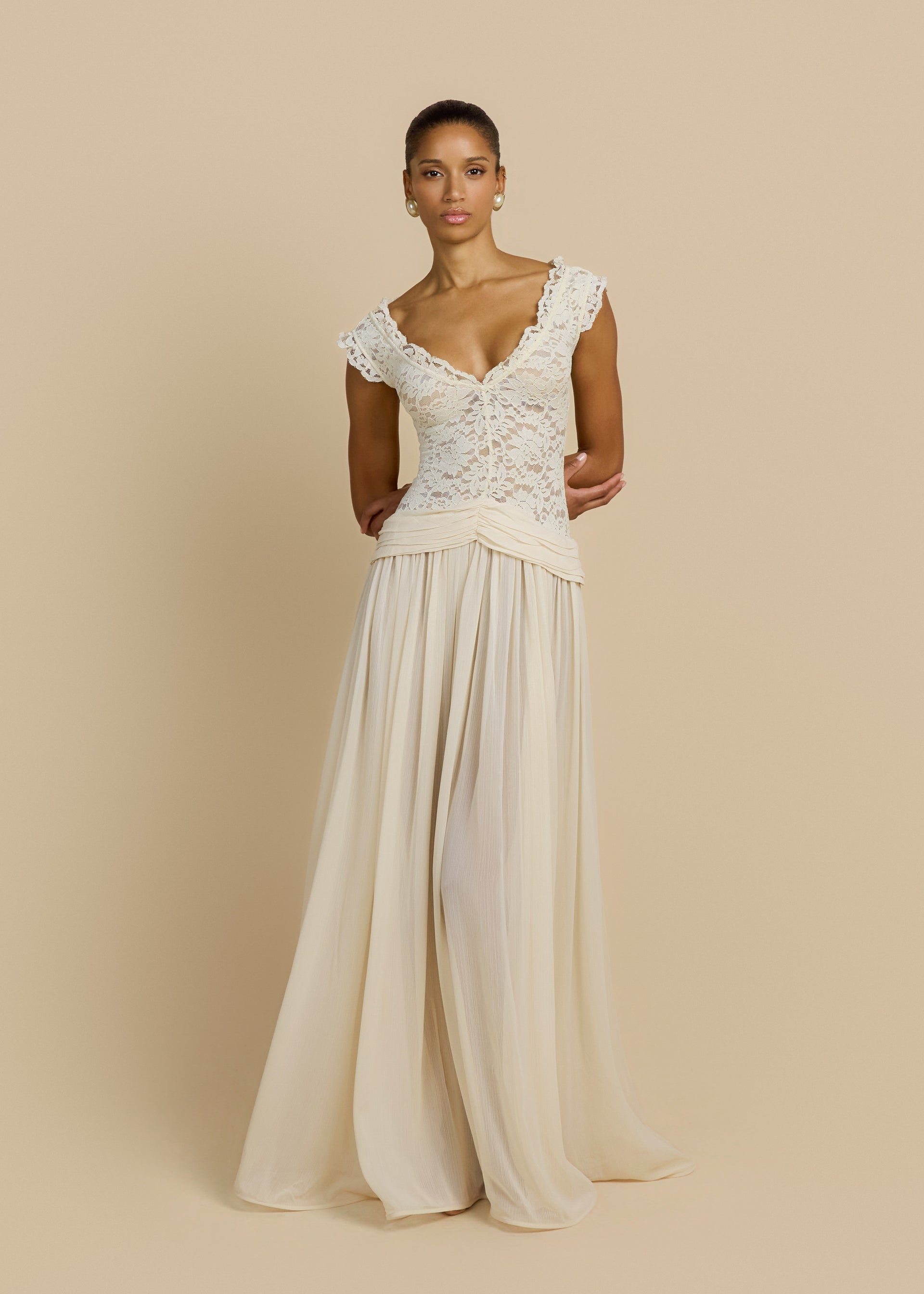 ARABELLA DRESS CREAM