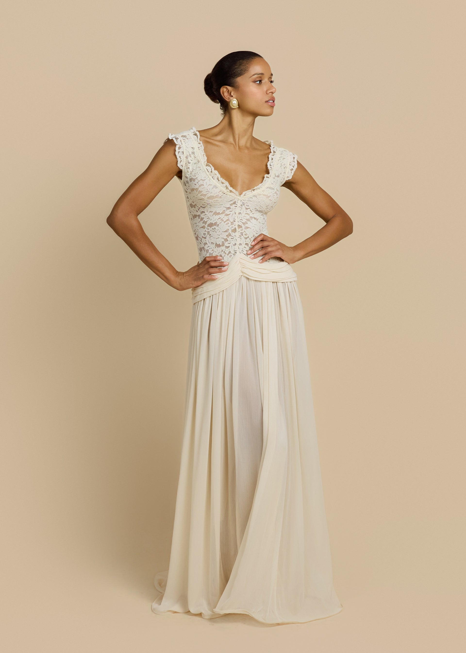 ARABELLA DRESS CREAM