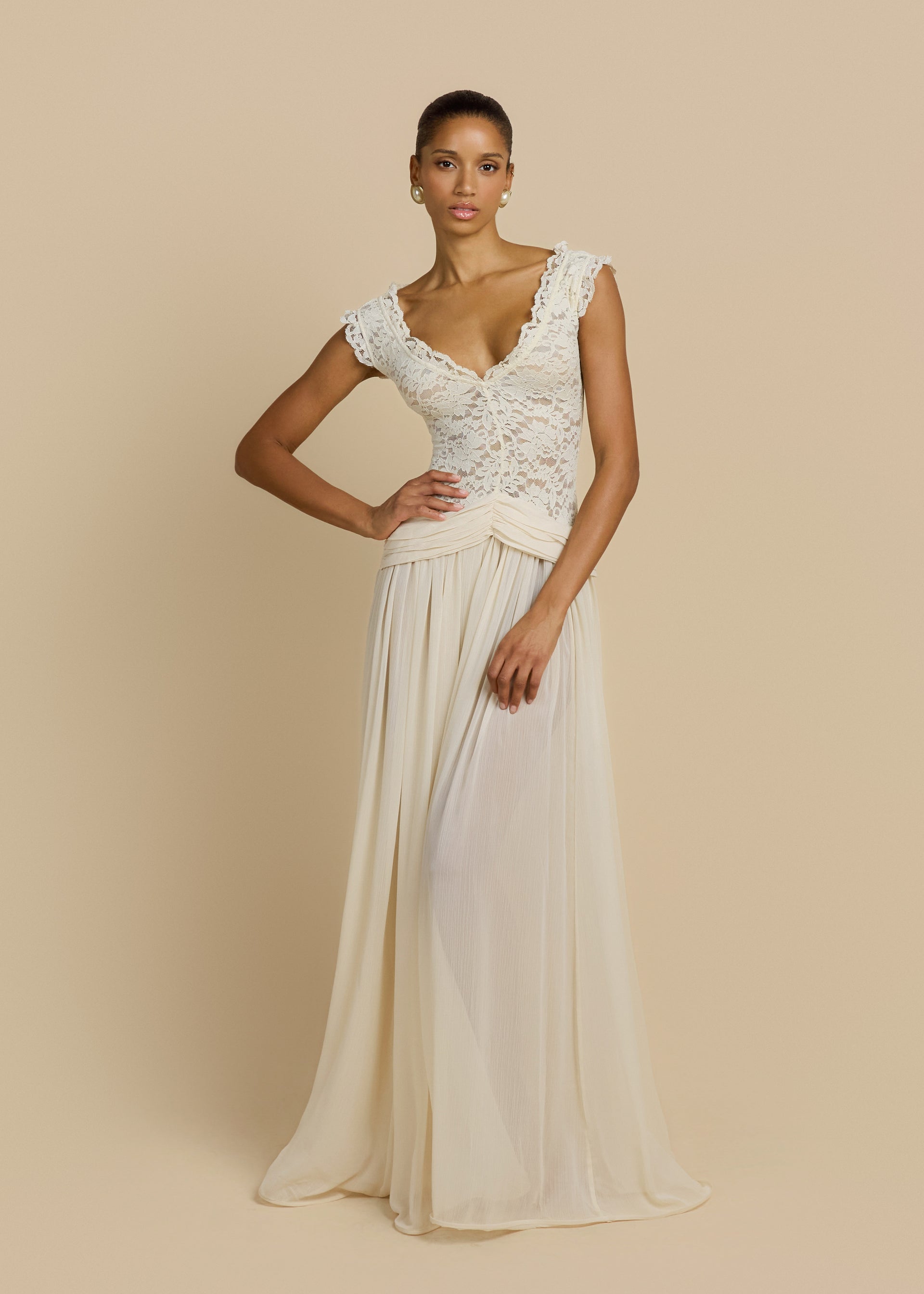 ARABELLA DRESS CREAM