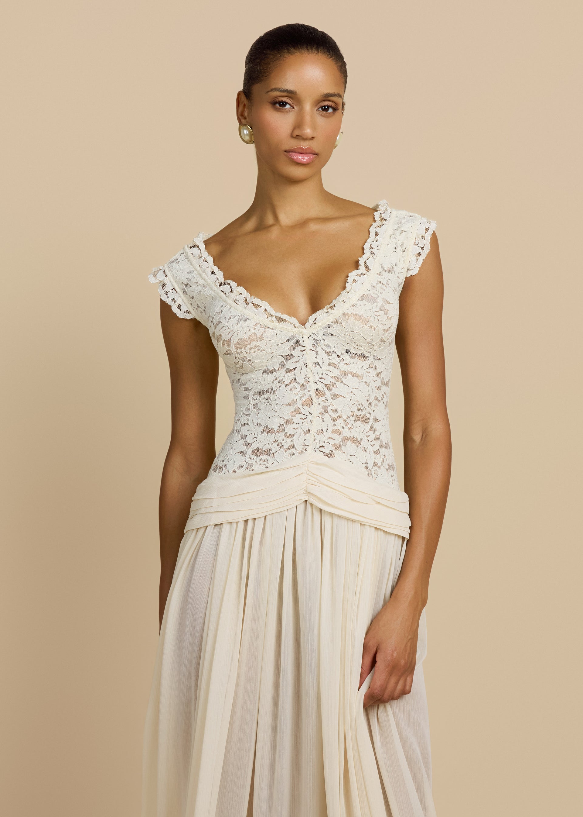 ARABELLA DRESS CREAM