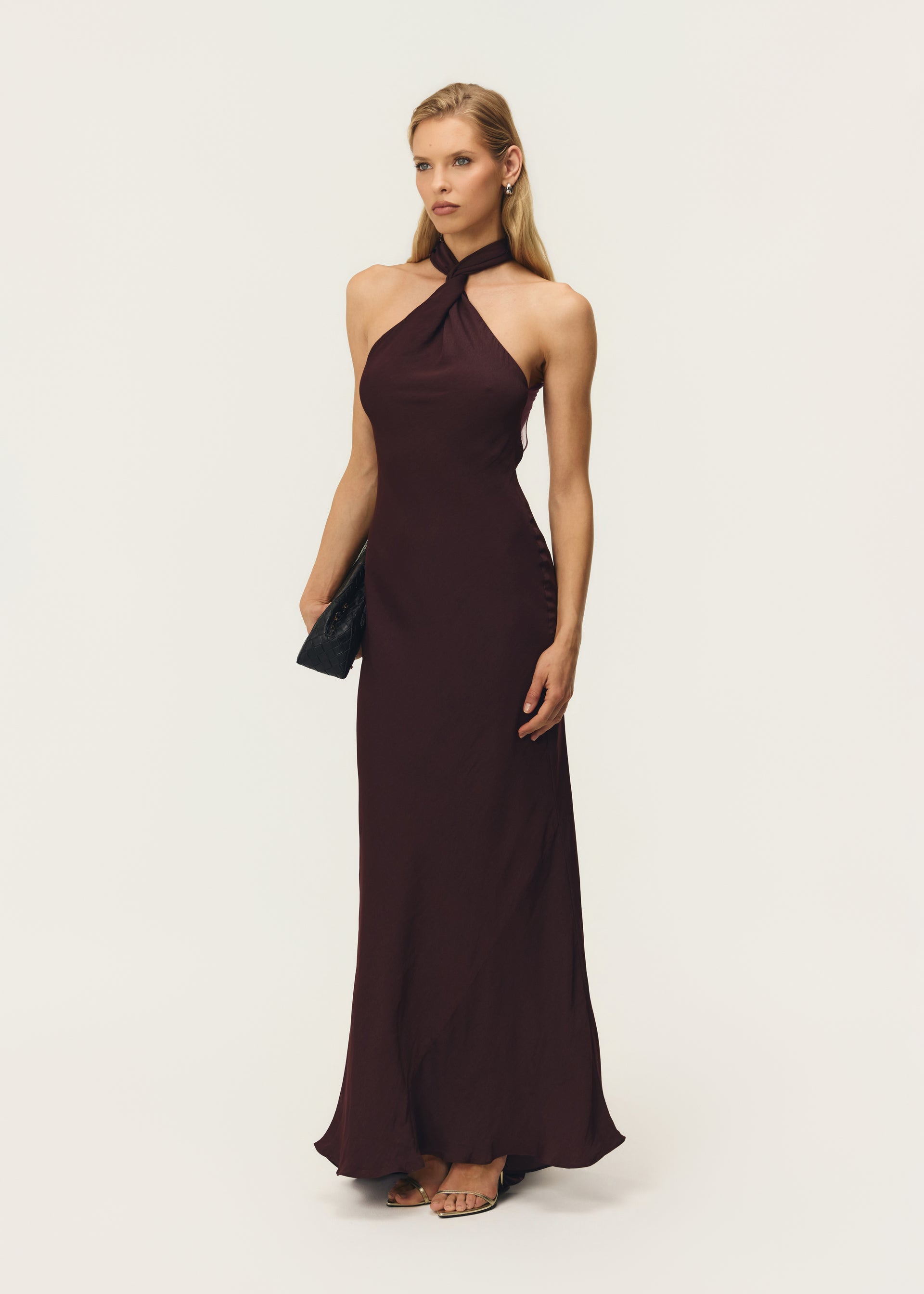 AVALINE DRESS PLUM