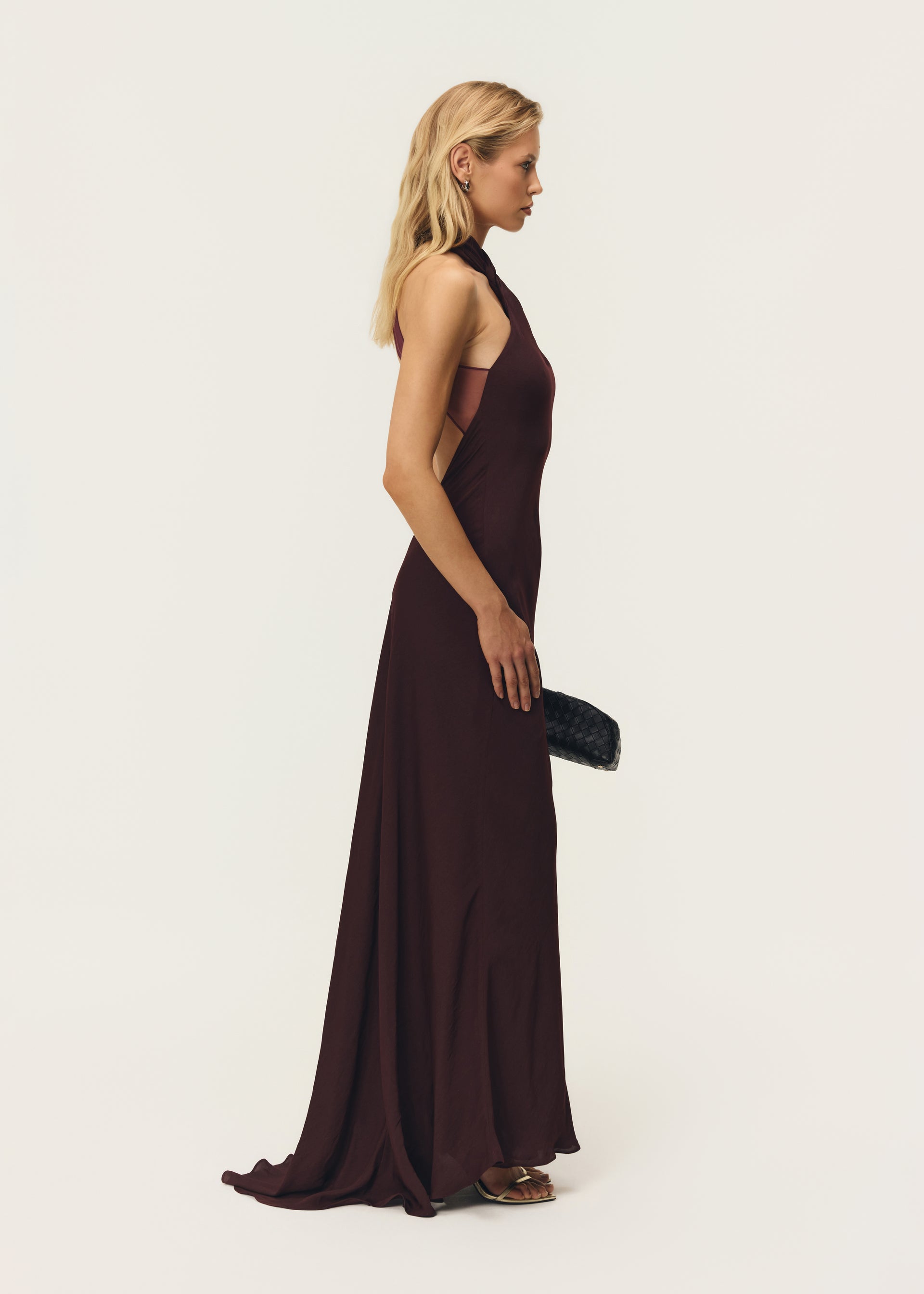 AVALINE DRESS PLUM