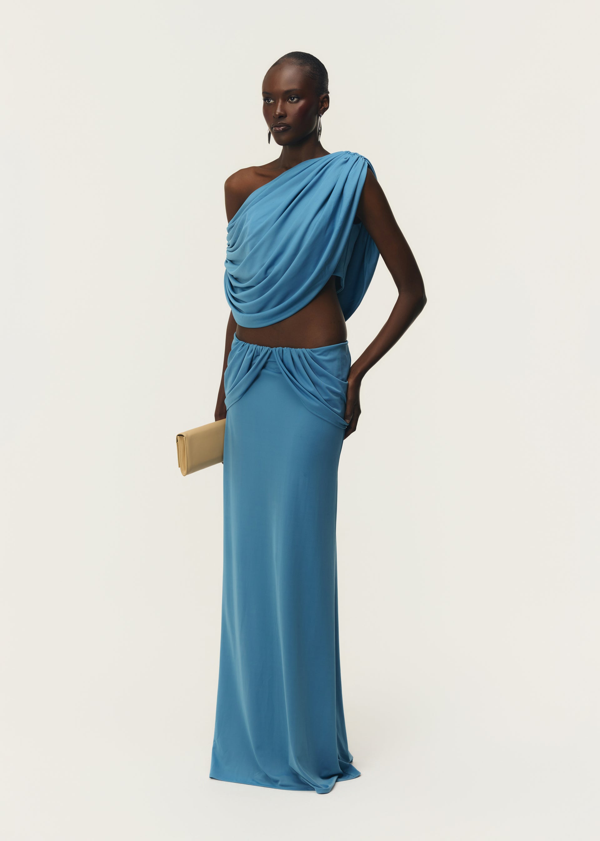 CHIARA TOP DUSTY BLUE