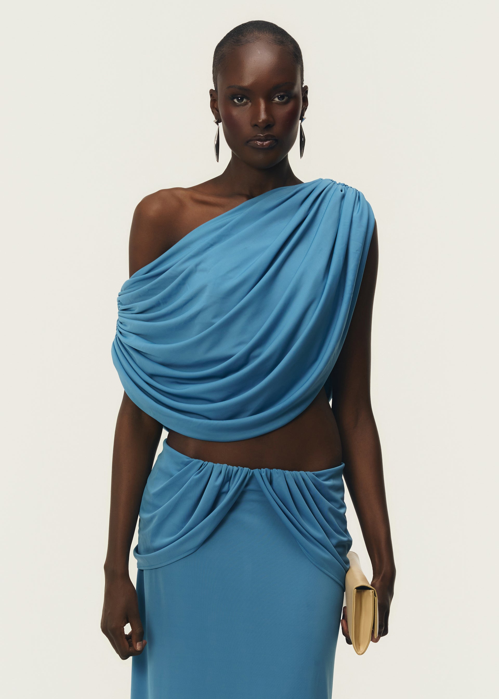 CHIARA TOP DUSTY BLUE