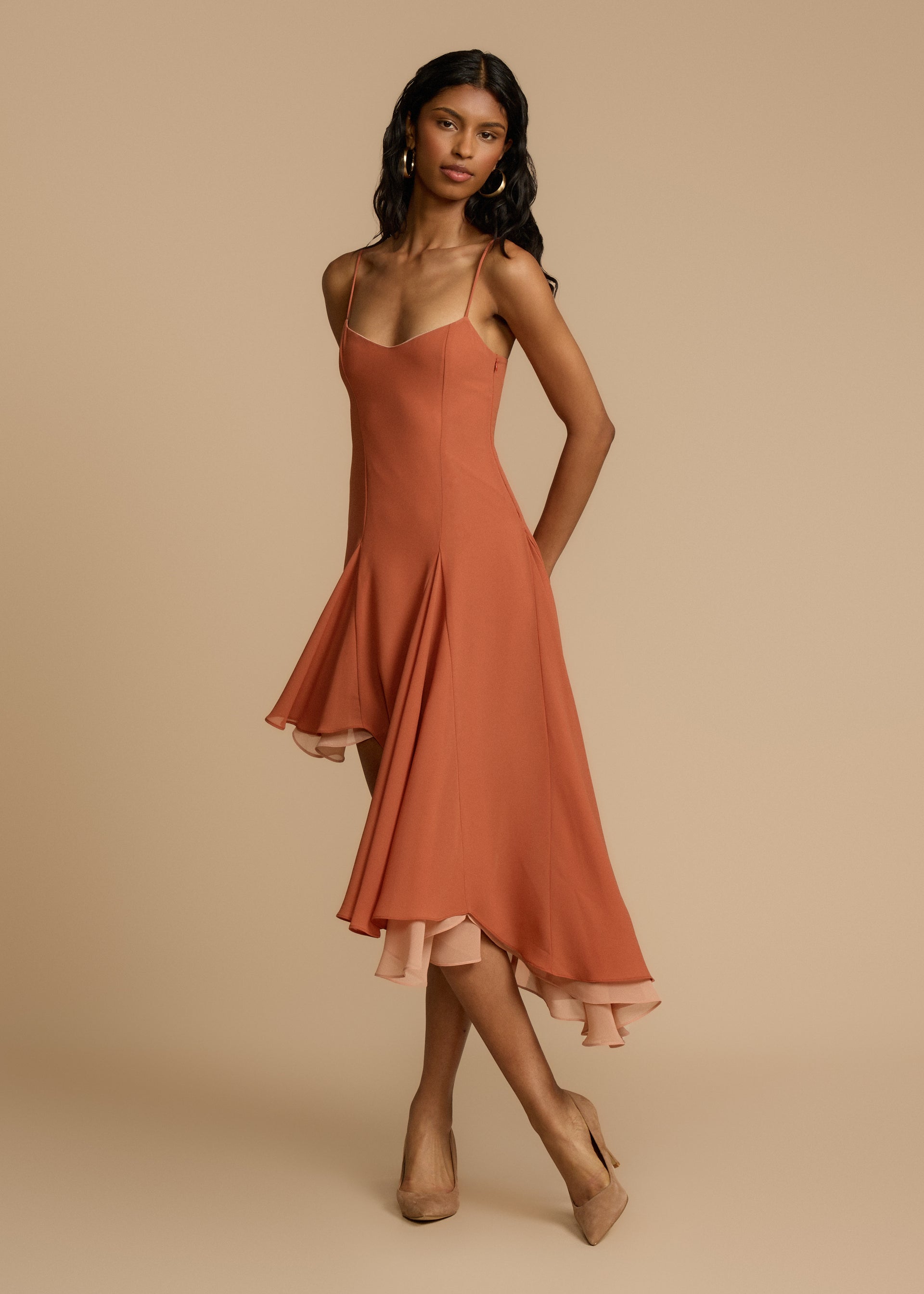 DANA DRESS PEACH