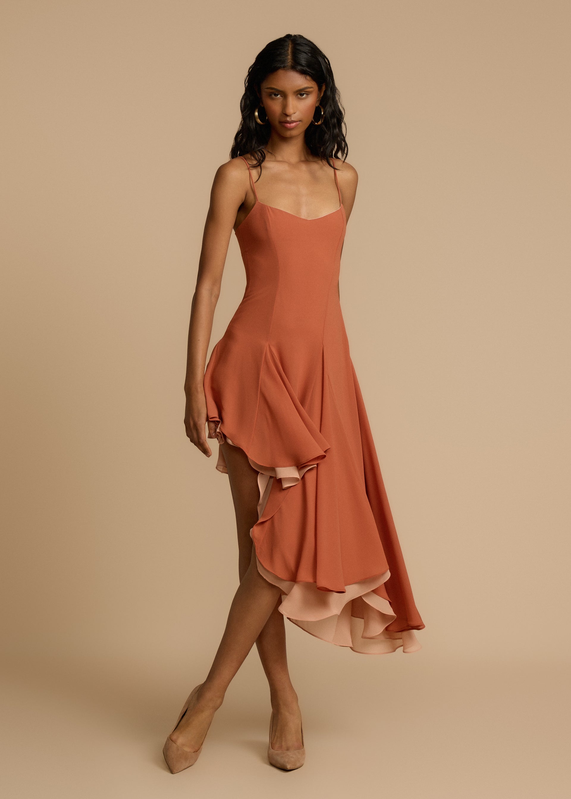 DANA DRESS PEACH