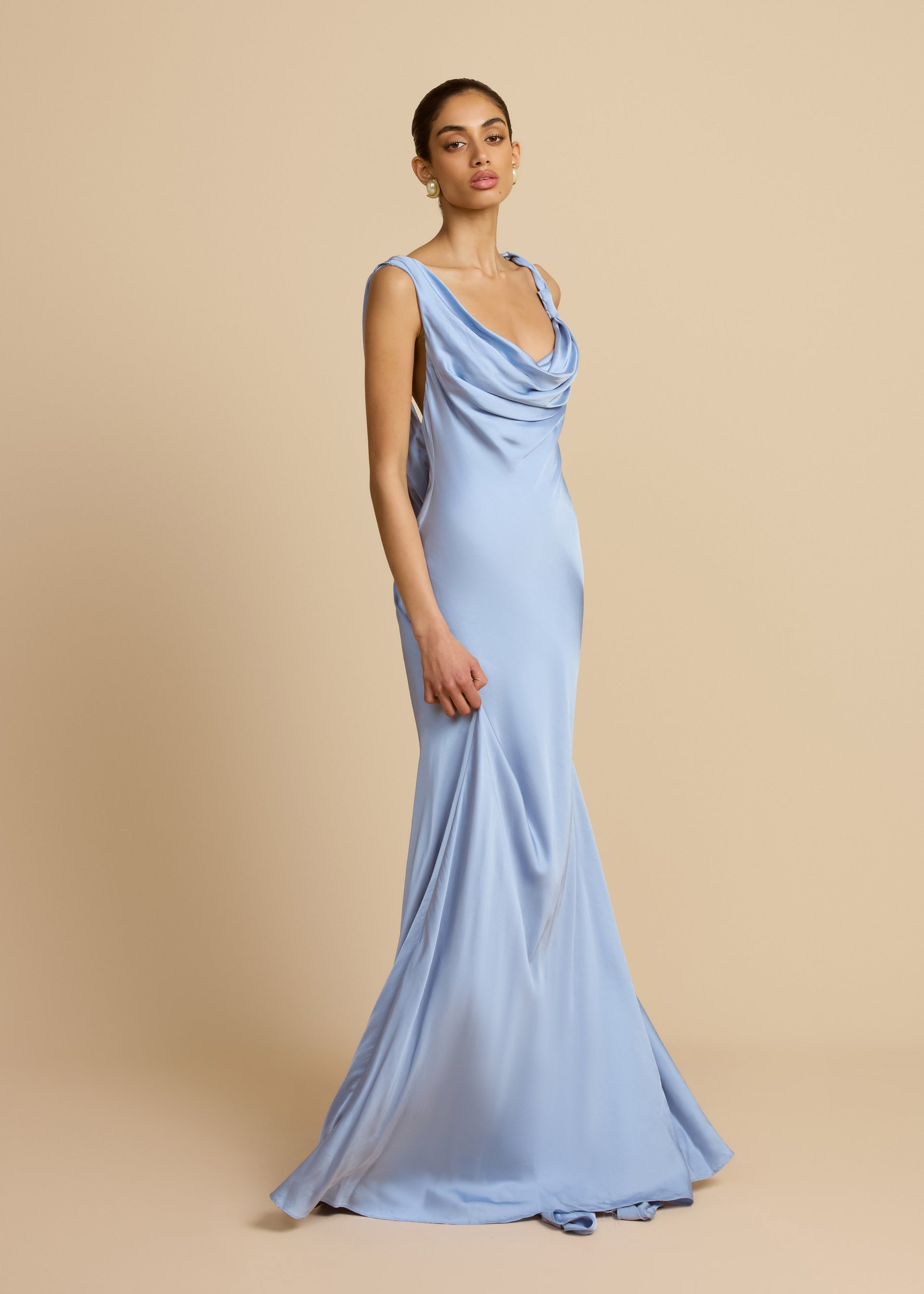 DARCY DRESS SKY BLUE