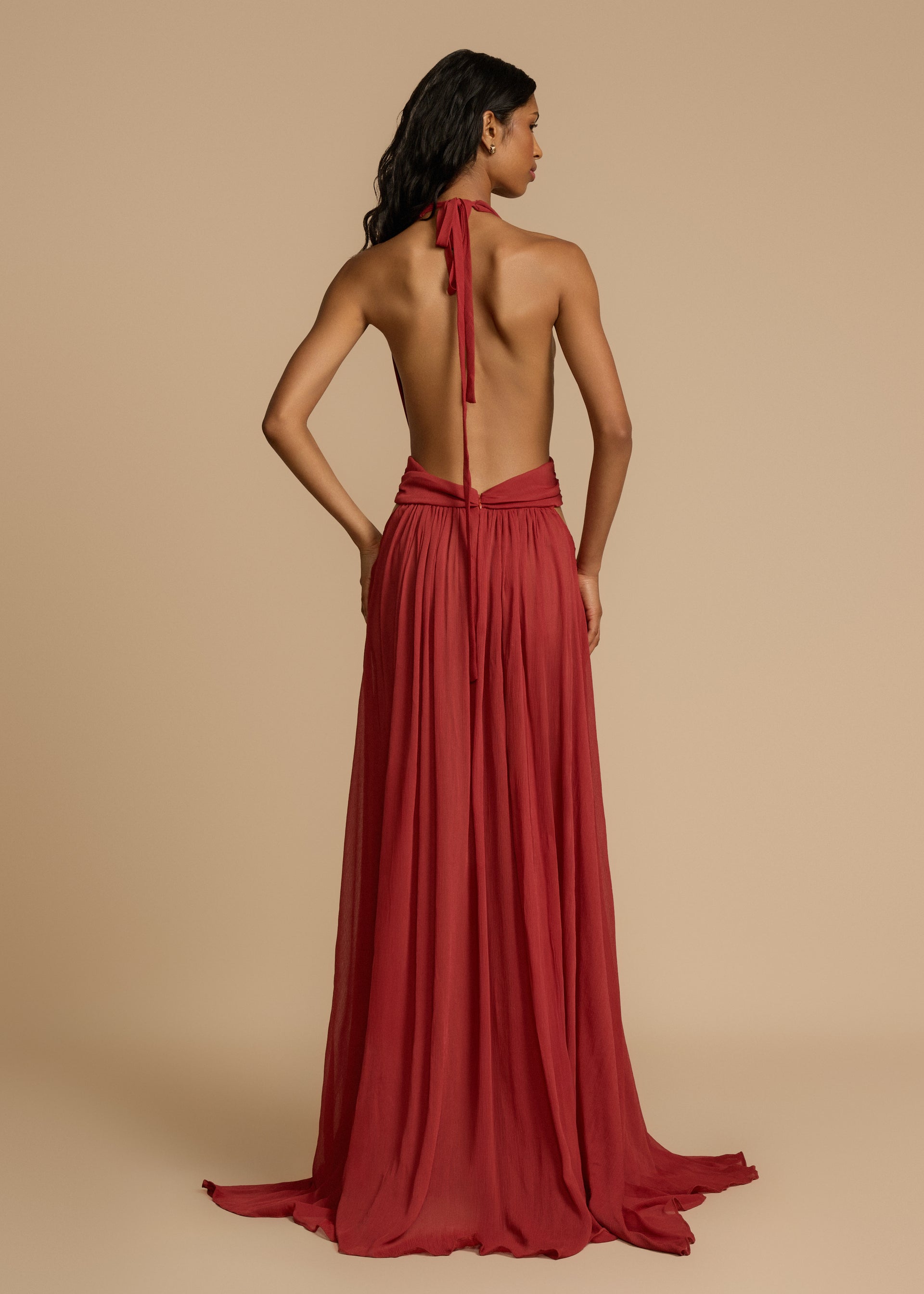 arcina ori red dress Arcina Ori Red Rosa Dress by Arcina Ori