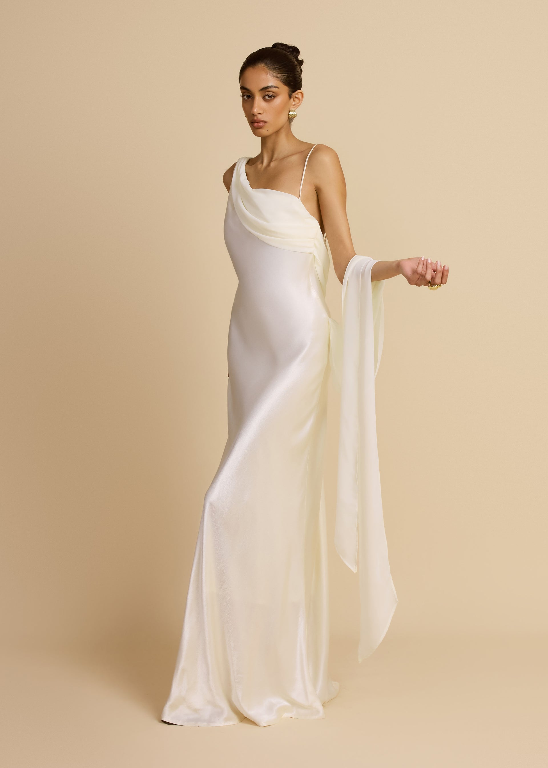 HELENA DRESS IVORY